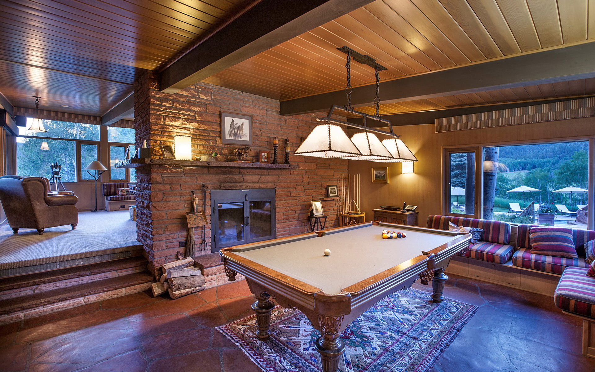ranch, aspen, 1080P, colorado, billiard, home, HD Wallpaper