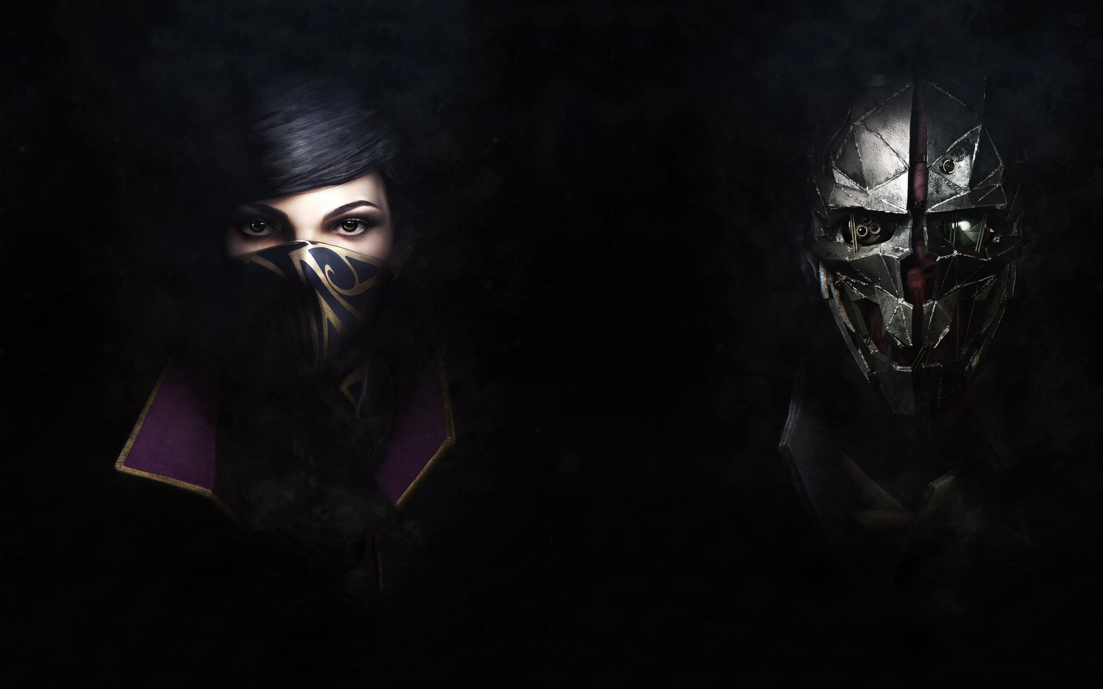 dishonored 2, 4K, Download 3840x2400 dishonored 2, emily kaldwin backgrounds, corvo attano, HD Wallpaper
