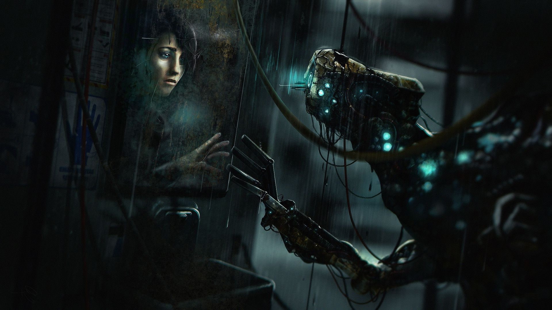 video games, horror, 1080P, SOMA, x px, robot, Frictional Games, HD Wallpaper