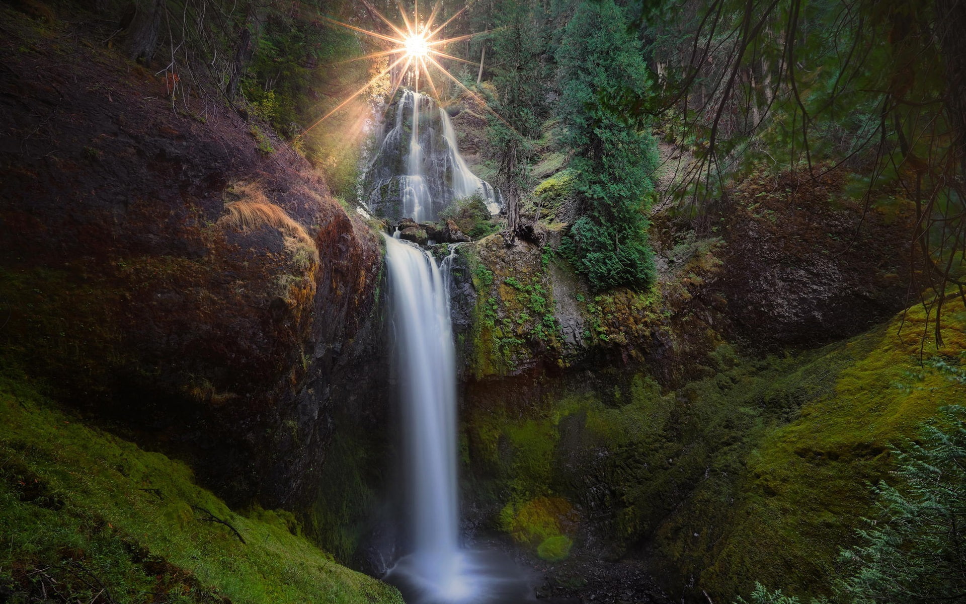 Carson, National, Gifford, Washington, Forest, 1080P, Pinchot, clear, Waterfalls, USA, HD Wallpaper
