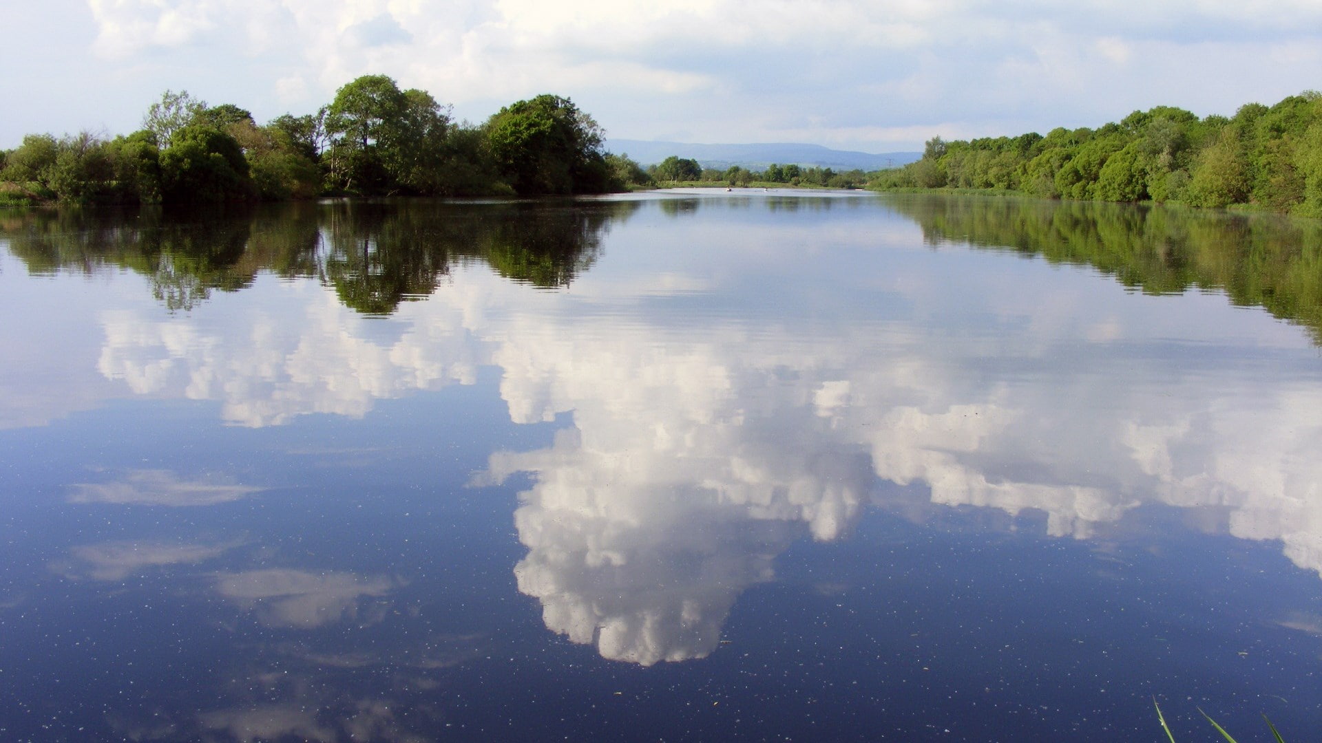 growth, no people, scenics - nature, plant, non-urban scene, beauty in nature, cloud - sky, tree, tranquility, water, tranquil scene, reflection lake, waterfront, HD Wallpaper