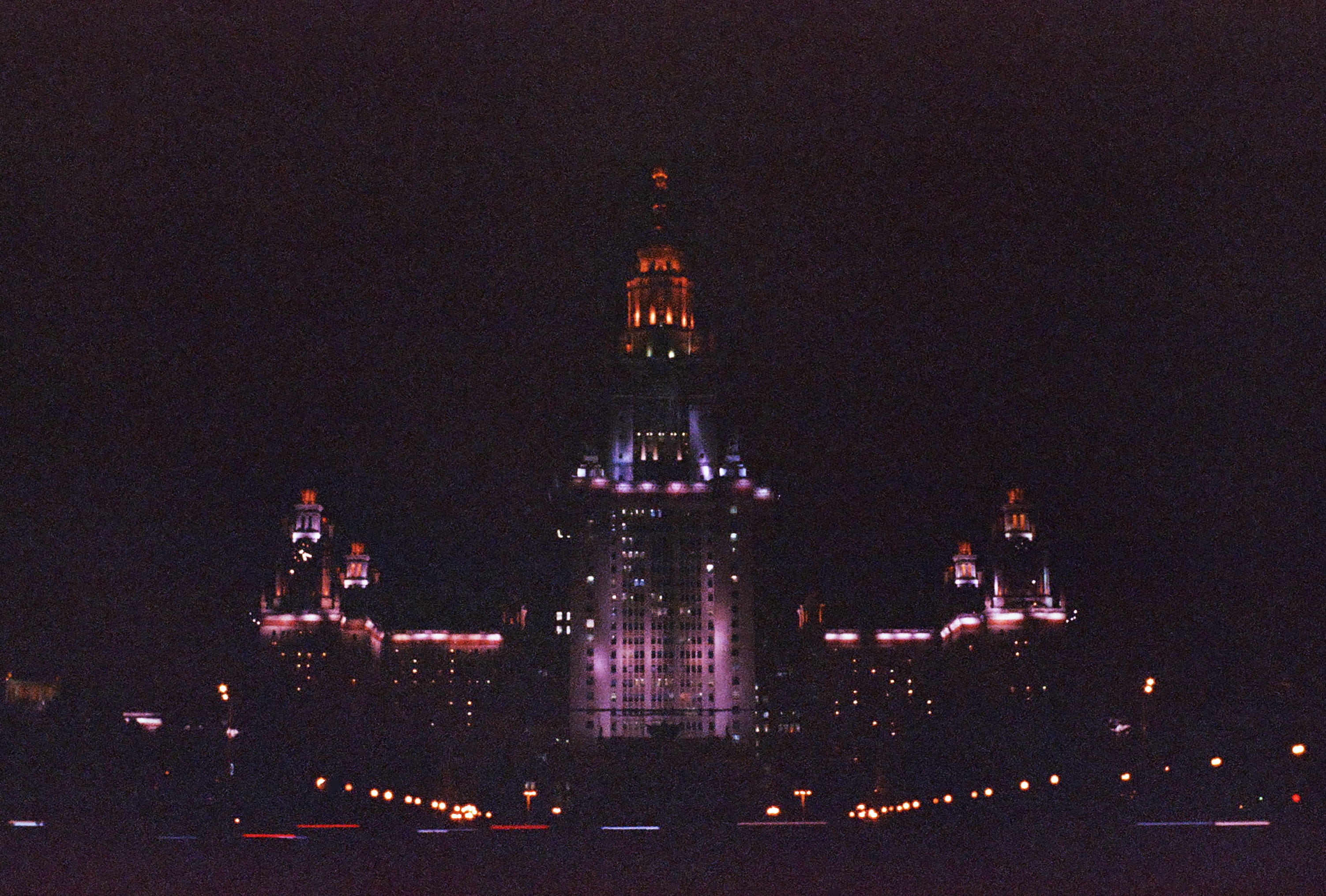 ussr, spire, religion, travel, no people, libhts, night, place of worship, building exterior, building, nature, tower, tourism, sky, spirituality, moscow, HD Wallpaper