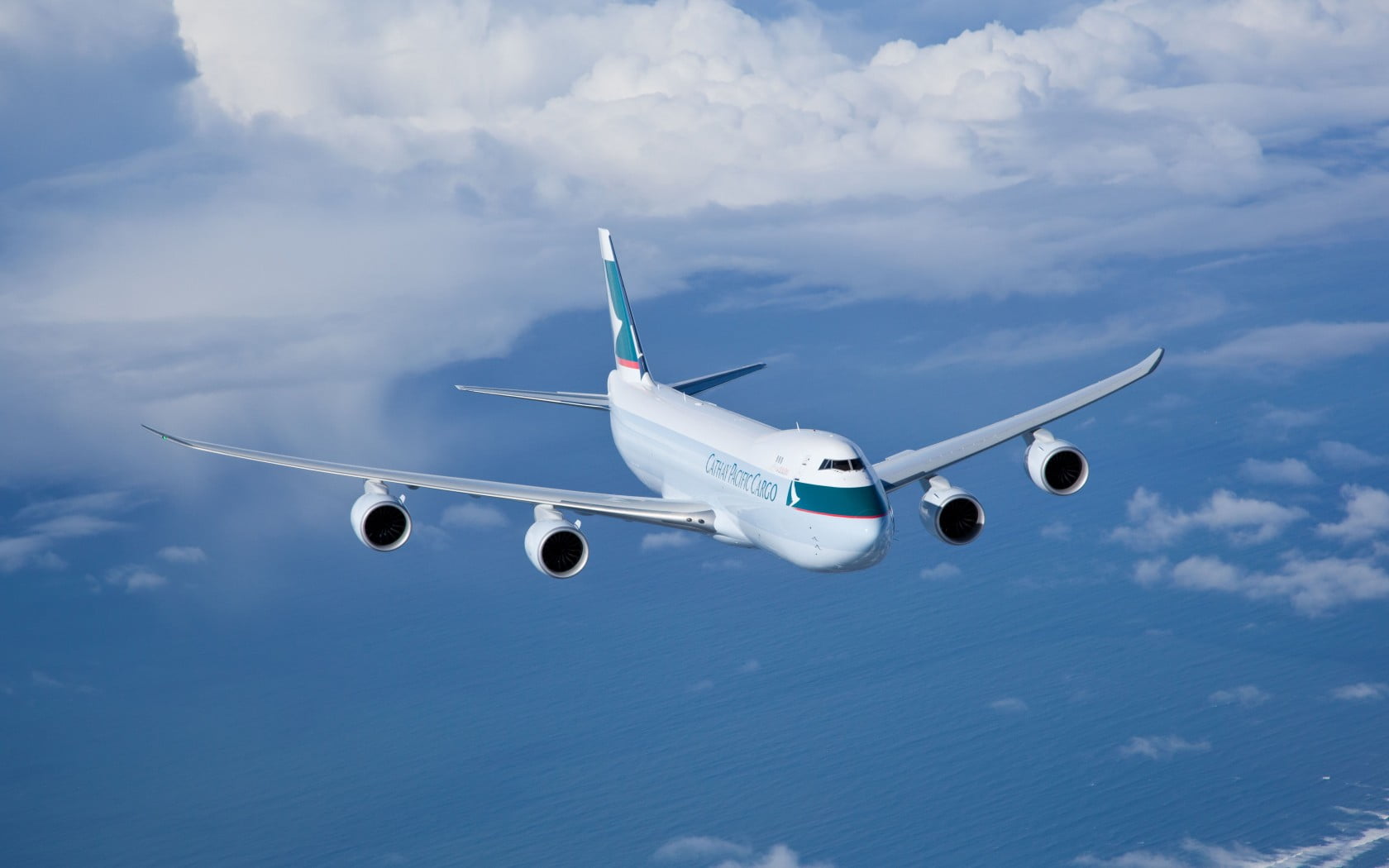 sky, Commercial Aircraft, plane, motion, Aircrafts / Planes, airplane, outdoors, day, air vehicle, cathay, no people, travel, on the move, transportation, HD Wallpaper