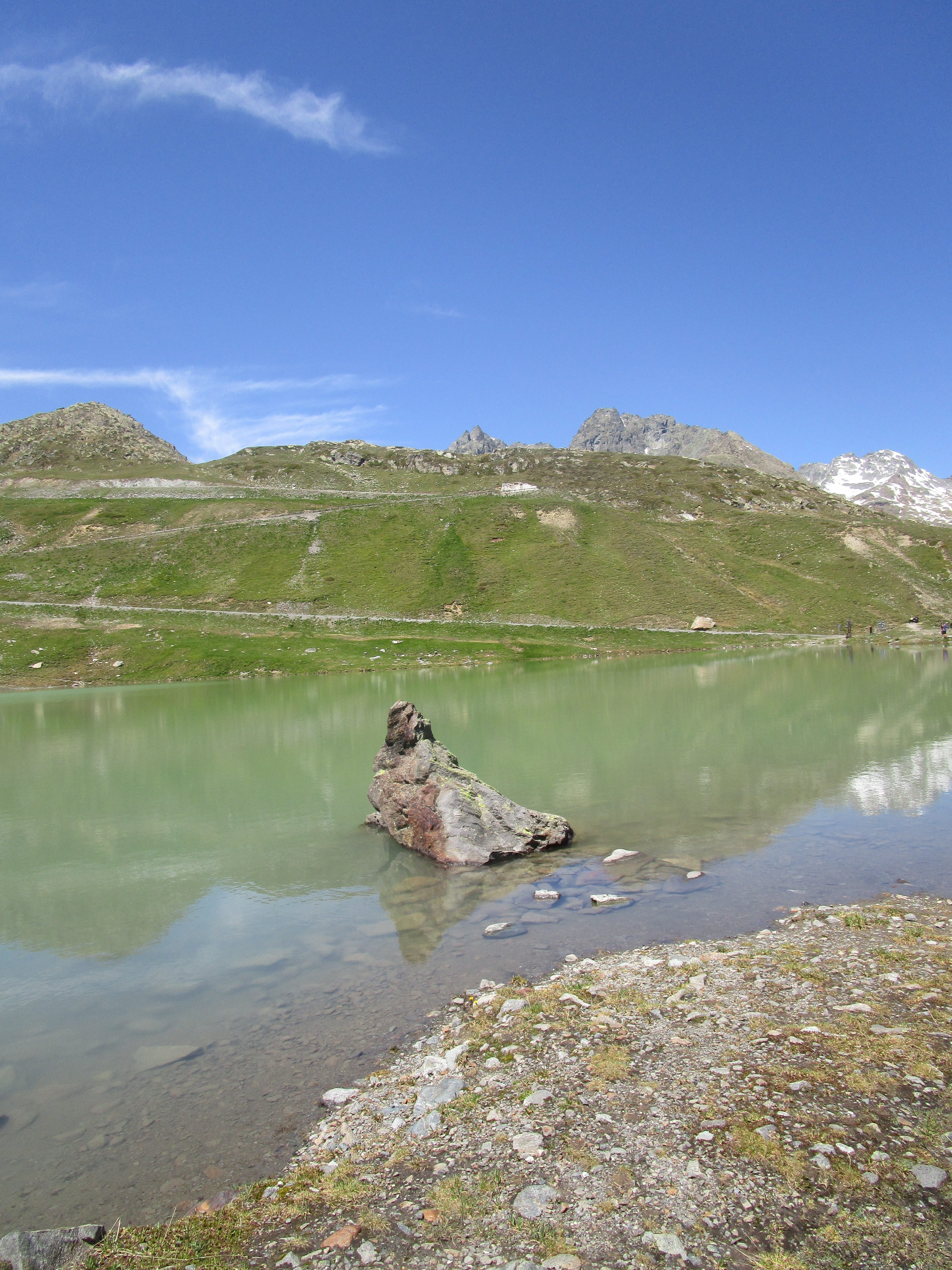 sky blue, mirroring, austria, blue, sky, blautöne, tranquil scene, vision, alpine, beauty in nature, landscape, remote, reflection, idyllic, scenics - nature, Phone HD Wallpaper