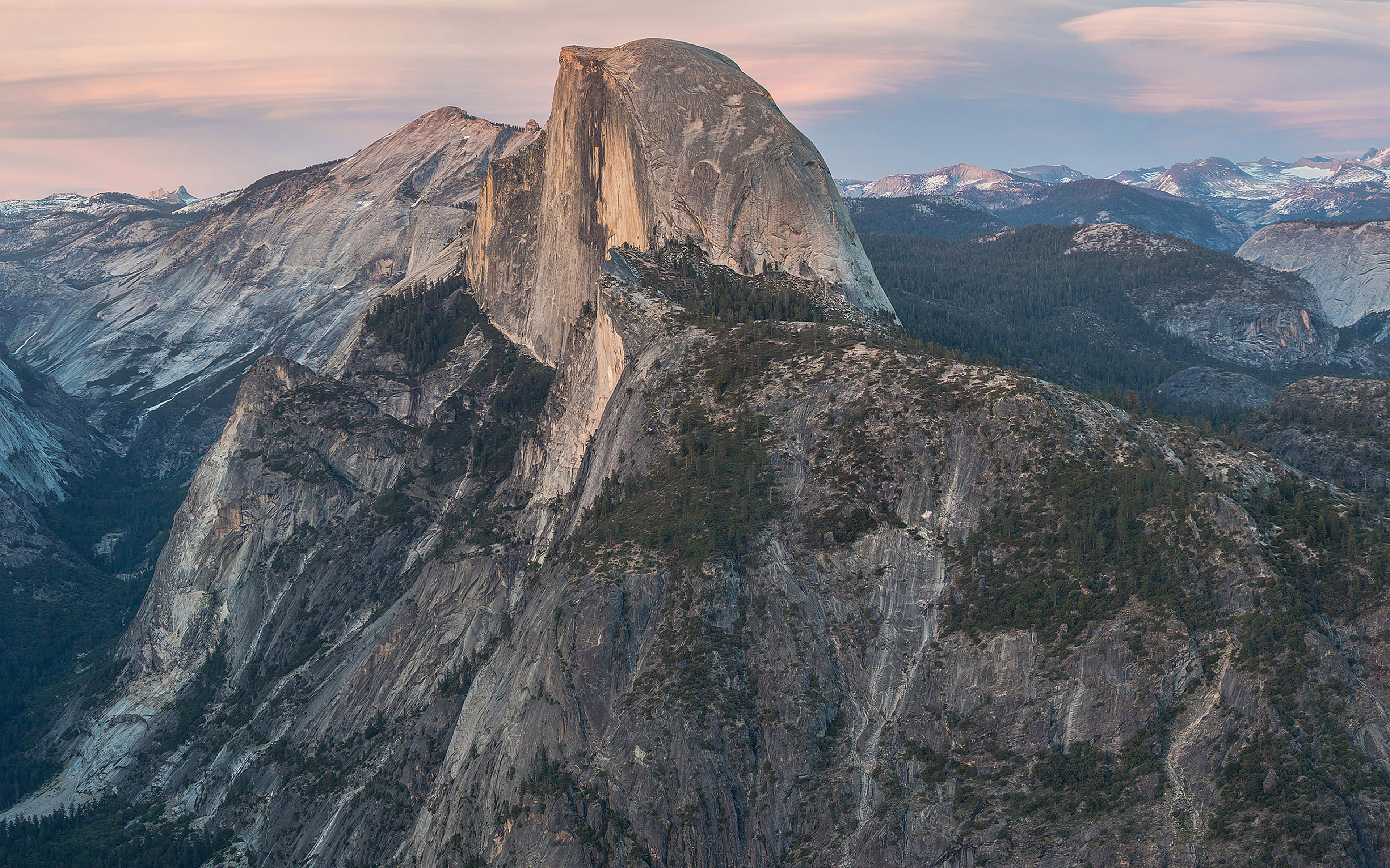 mountain range, mt, nature, at, landscape, snowcapped mountain, non-urban scene, formation, sunset, outdoors, rock, solid, yosemite, mountain peak, travel destinations, HD Wallpaper