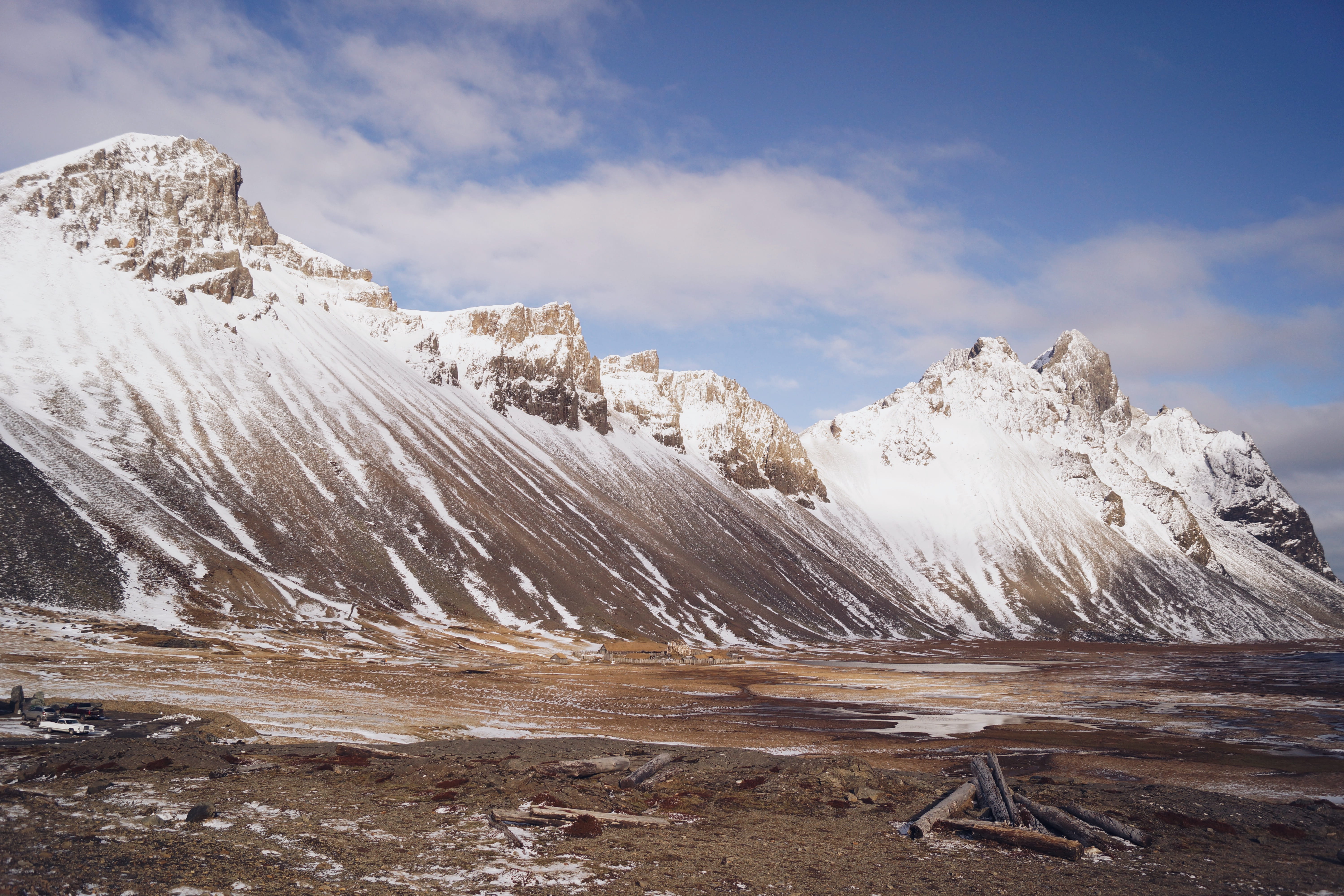 sky, brown, beauty in nature, iceland, travel, winter, outdoors, peak, mountain range, day, plateau, idyllic, mountain peak, scenics - nature, mountain, HD Wallpaper