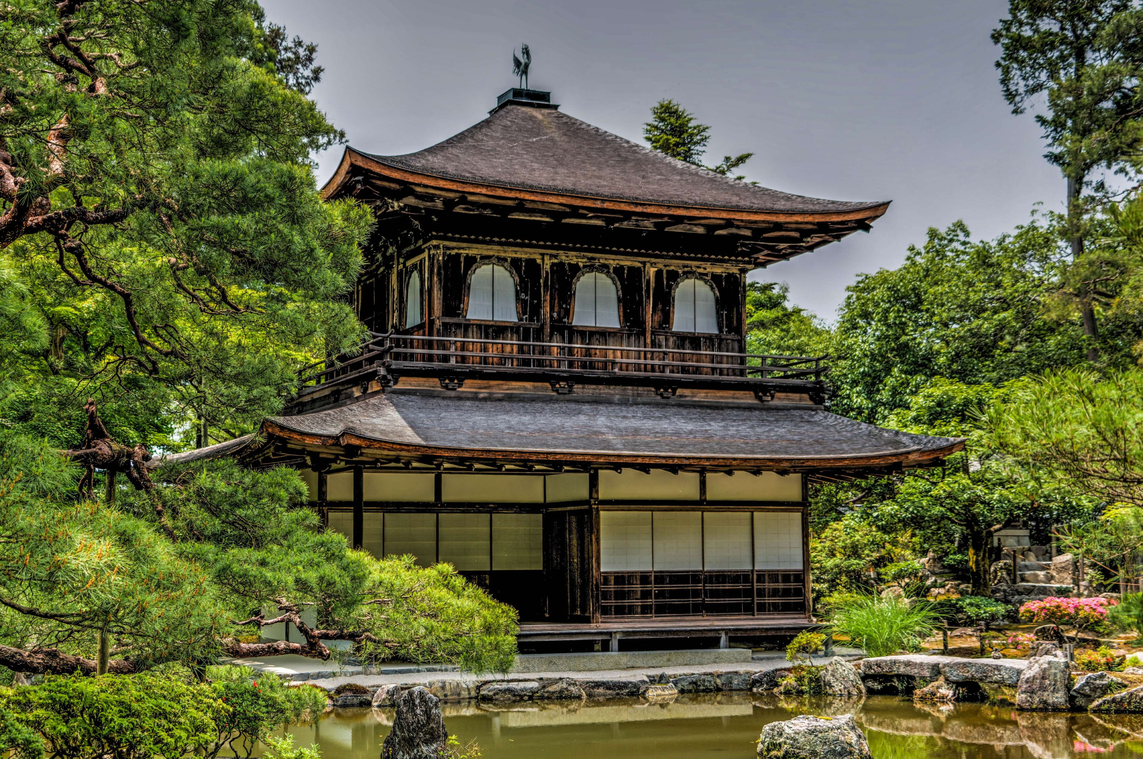 outdoors, tre, asia, growth, built structure, japan, the past, home, landscape, plant, famous, building exterior, travel destinations, religion, temple, HD Wallpaper