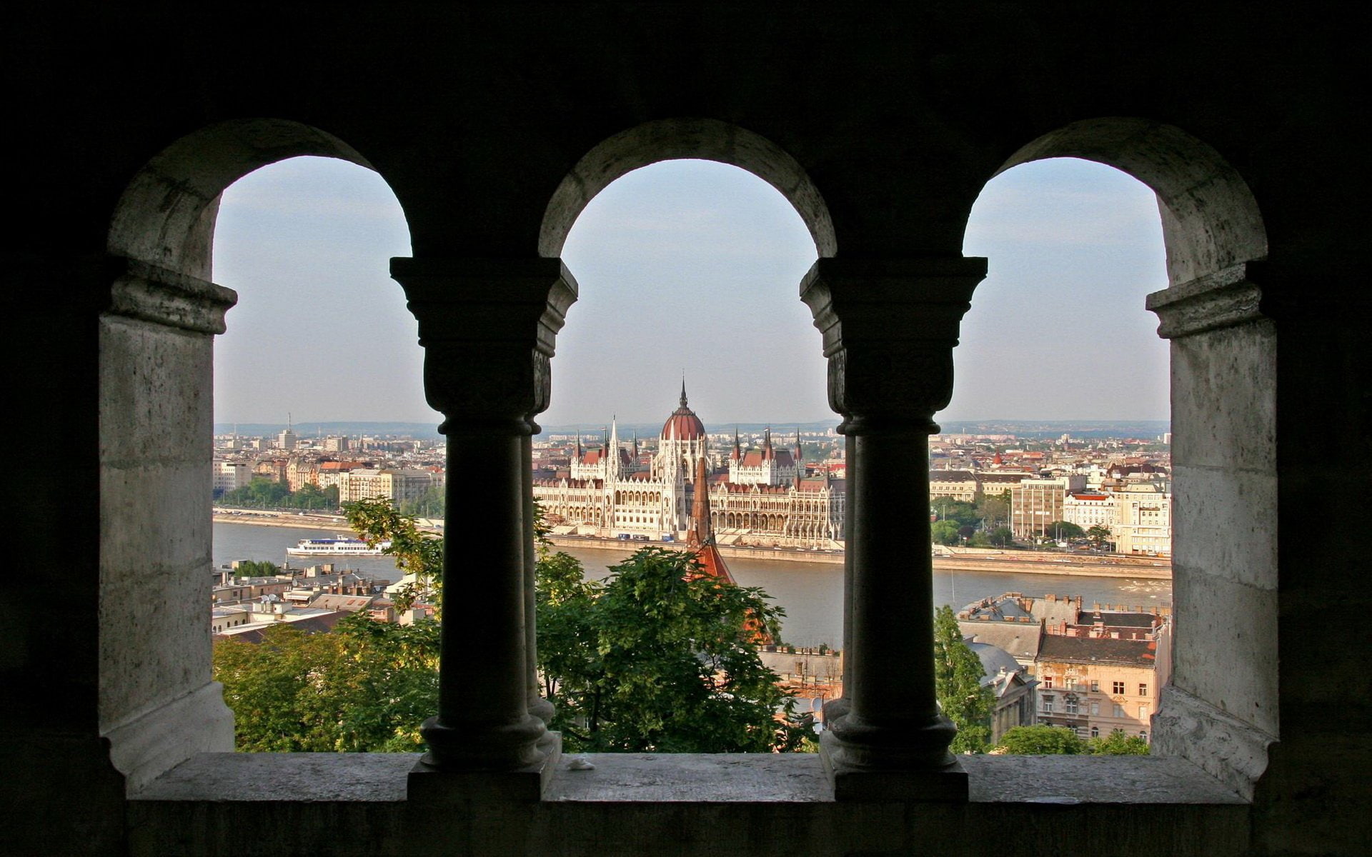 Hungarian Parliament Building, 1080P, Monuments, HD Wallpaper