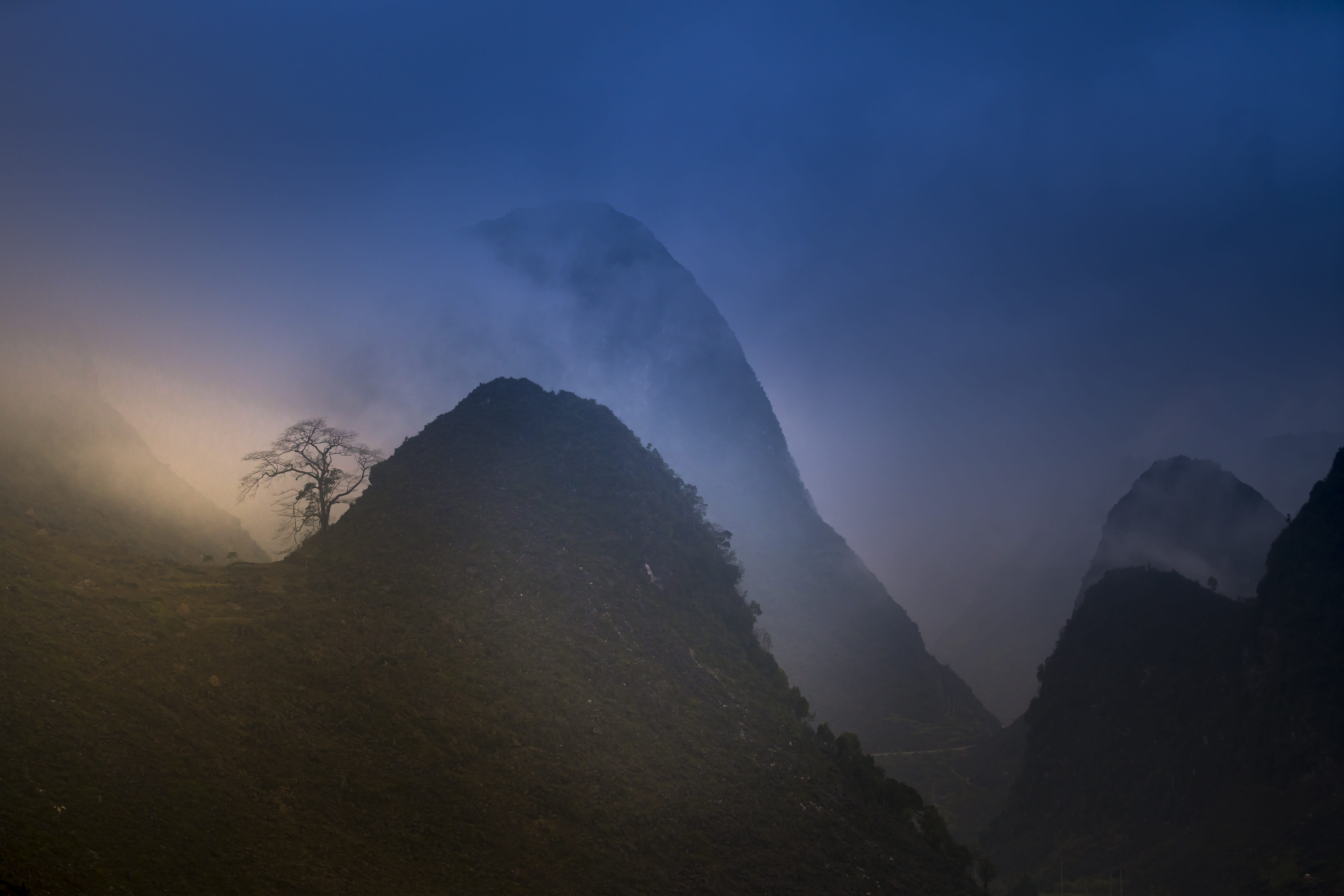 weather, tranquil scene, nature, beauty in nature, the landscape, remote, village, background, asian, mountain, travel, sky, nice, green, scenery, outdoors, HD Wallpaper