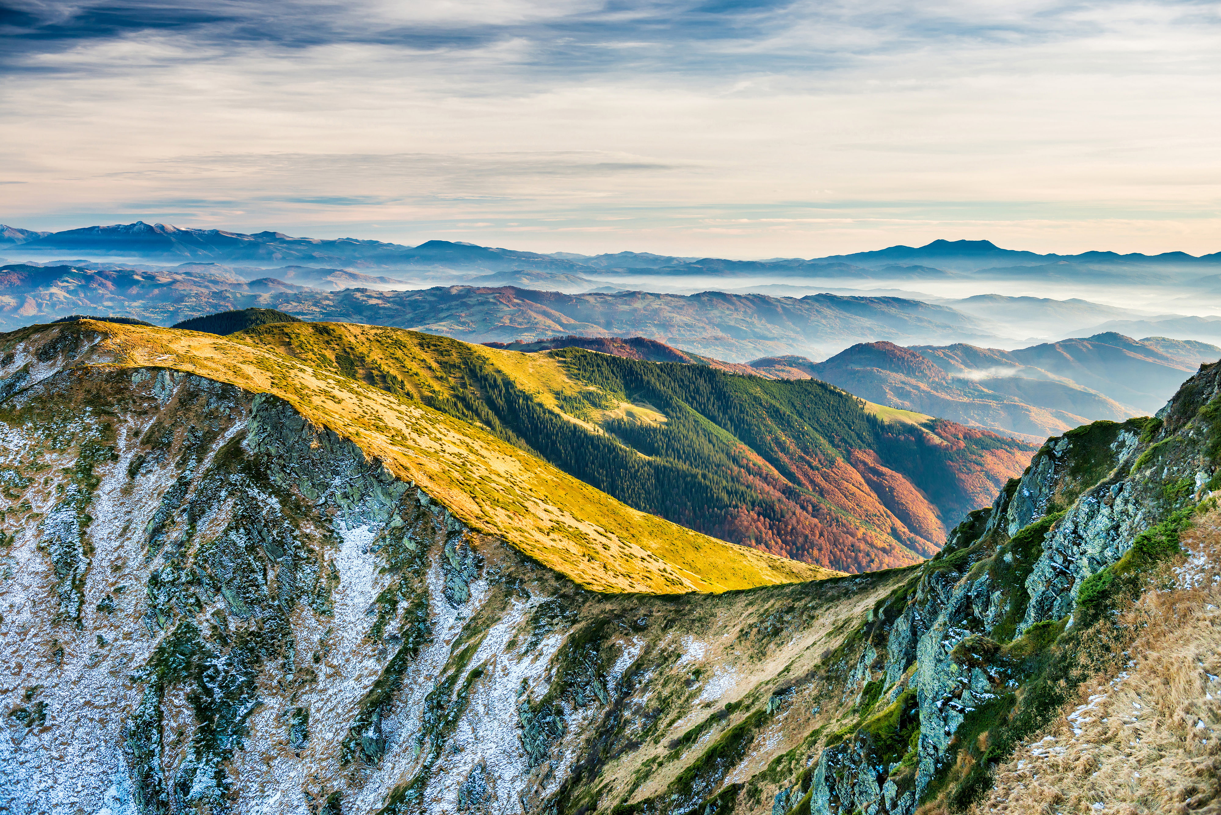 4K, Europe, Carpathian Mountains, 4K, HD Wallpaper