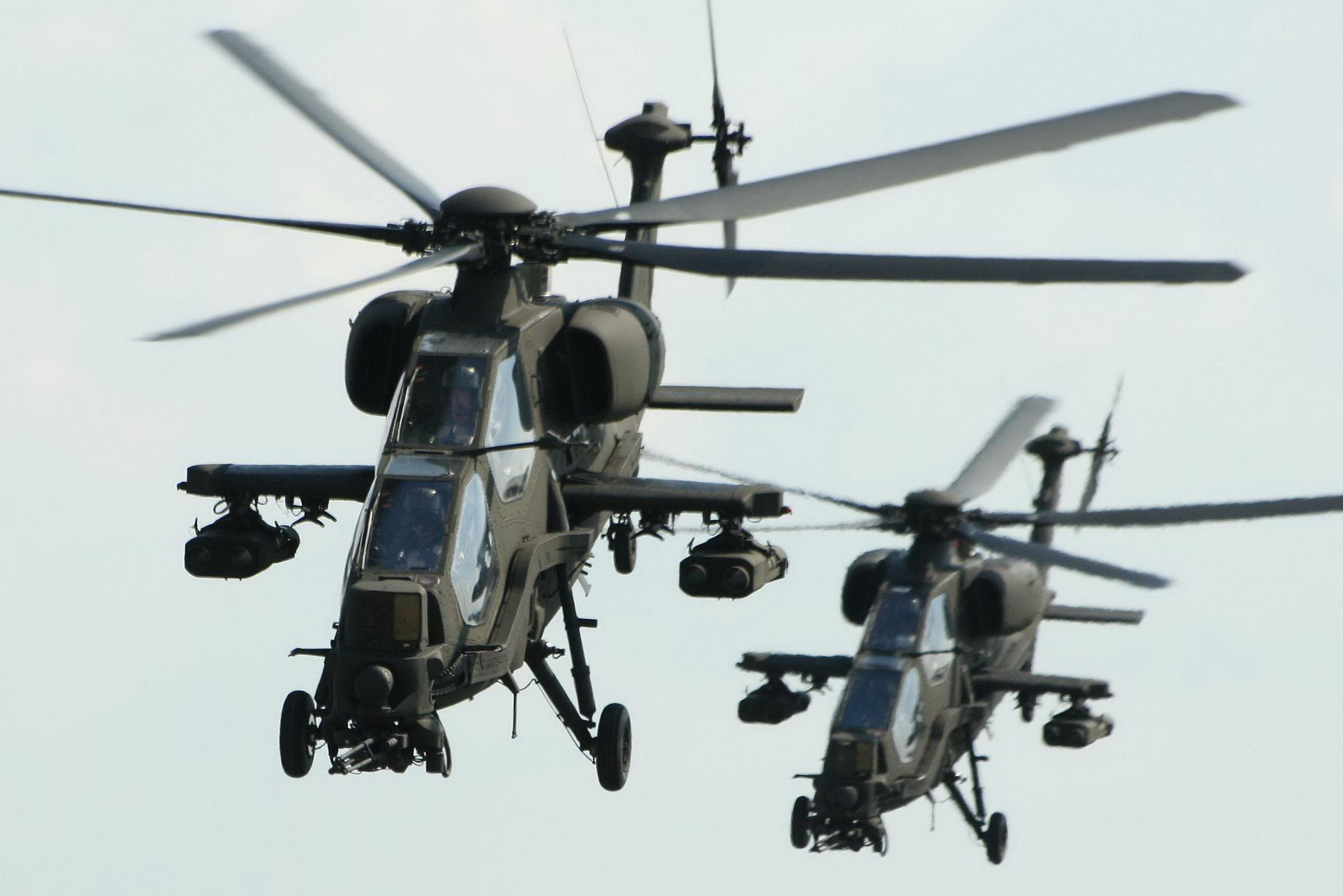military, t129, aircraft, attack, 2K, helicopter, weapon, raid, atak, HD Wallpaper