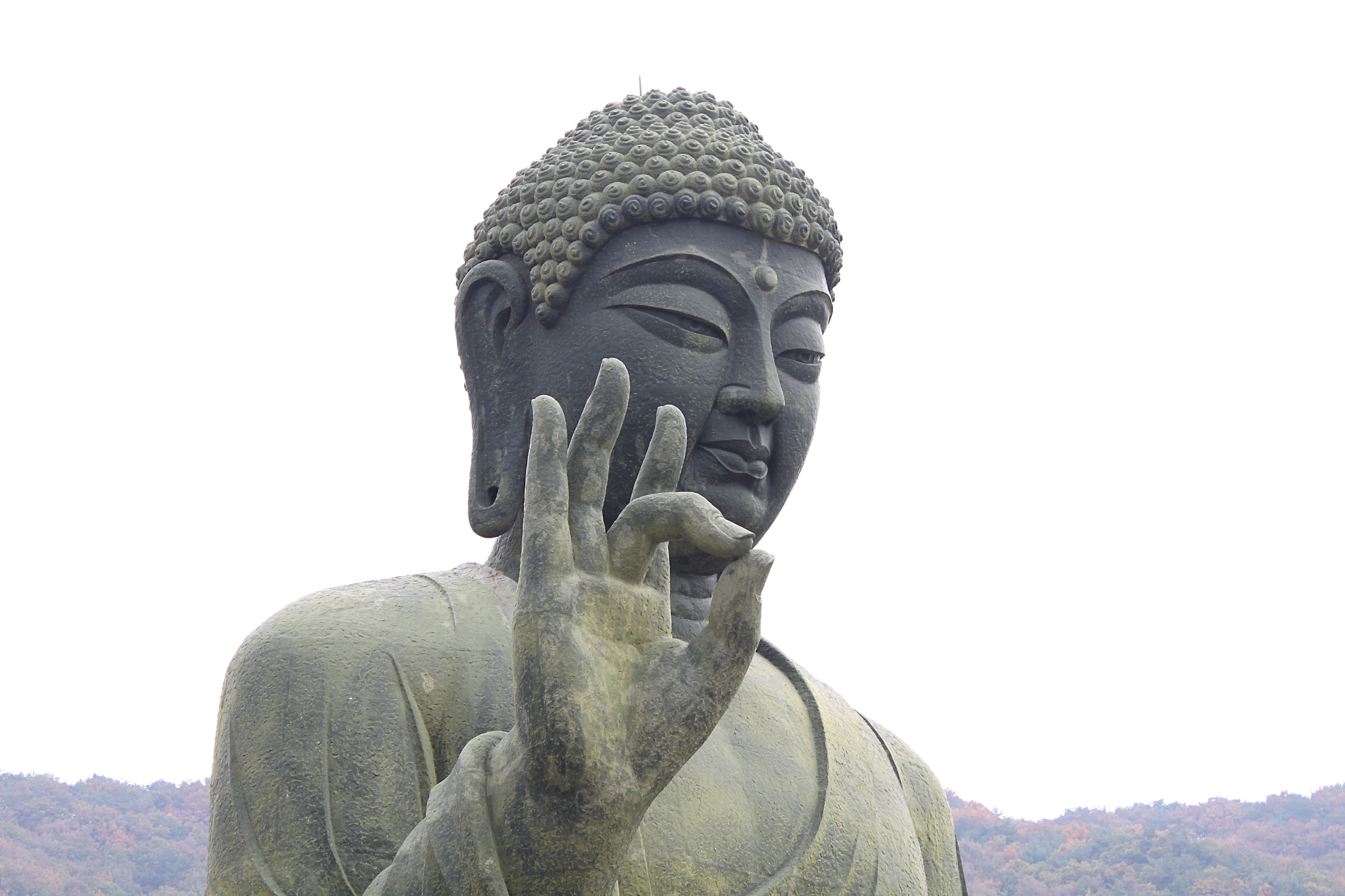 headshot, 2K, korea, art and craft, nature, buddha statue, belief, religion, creativity, sky, human face, lifestyles, pray, prayer, plant, copy space, HD Wallpaper
