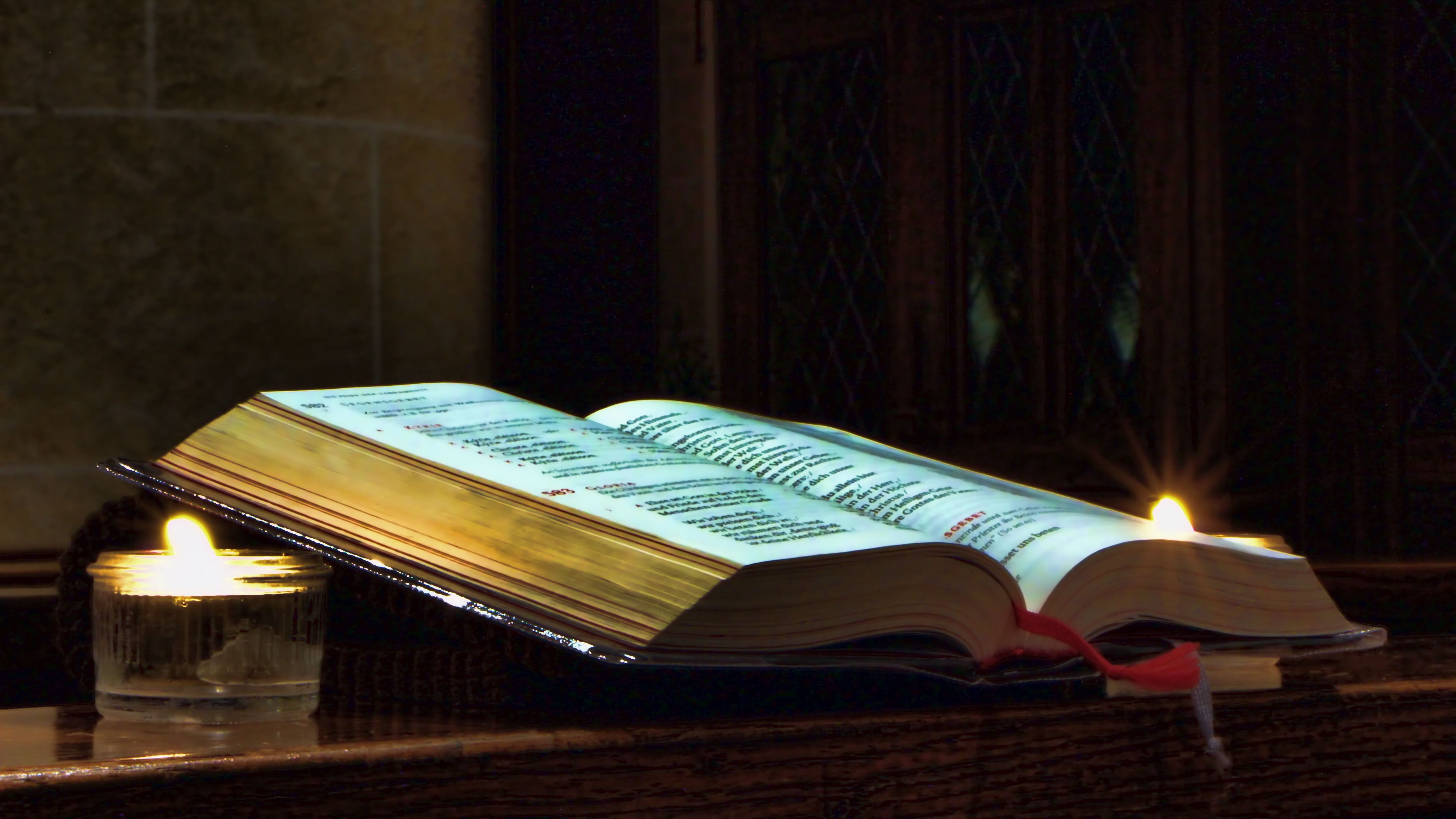 illuminated, paper currency, burning, flame, mystery, belief, spirituality, book, 5K, hymnal, education, business, bible, fire, christianity, church, no people, HD Wallpaper