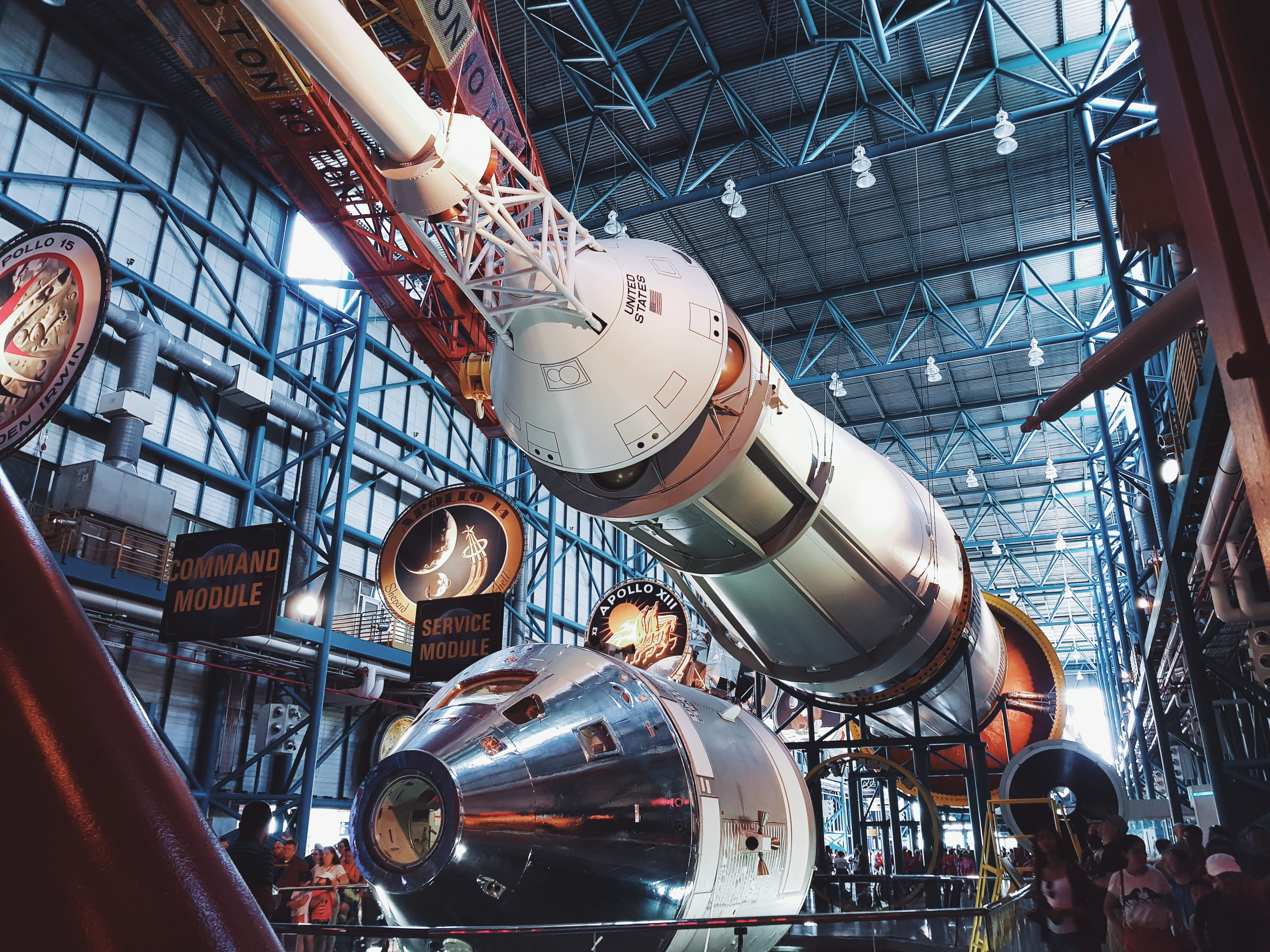 fuel and power generation, no people, business, architecture, space, illuminated, rocket, built structure, 4K, united states, metal, ceiling, nasa, nature, HD Wallpaper