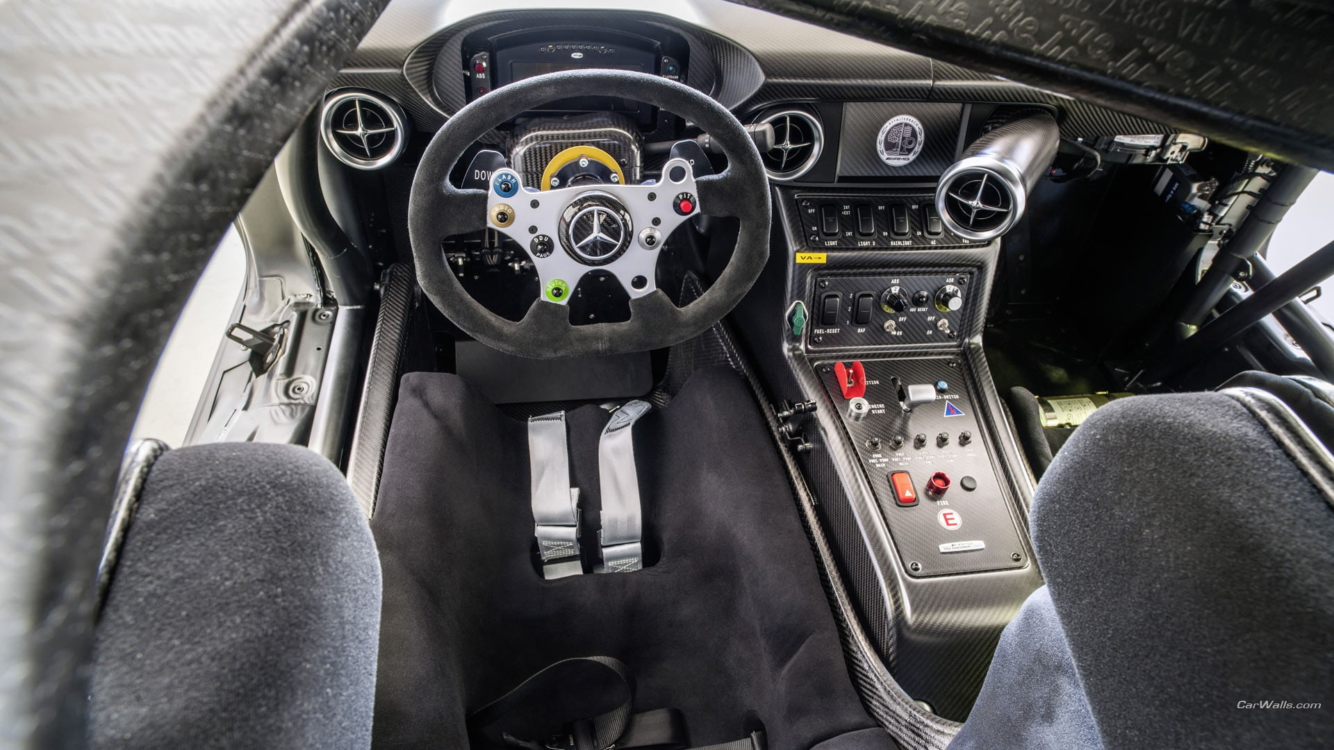 vehicle, 1080P, car, car interior, Mercedes SLS, Mercedes Benz, HD Wallpaper