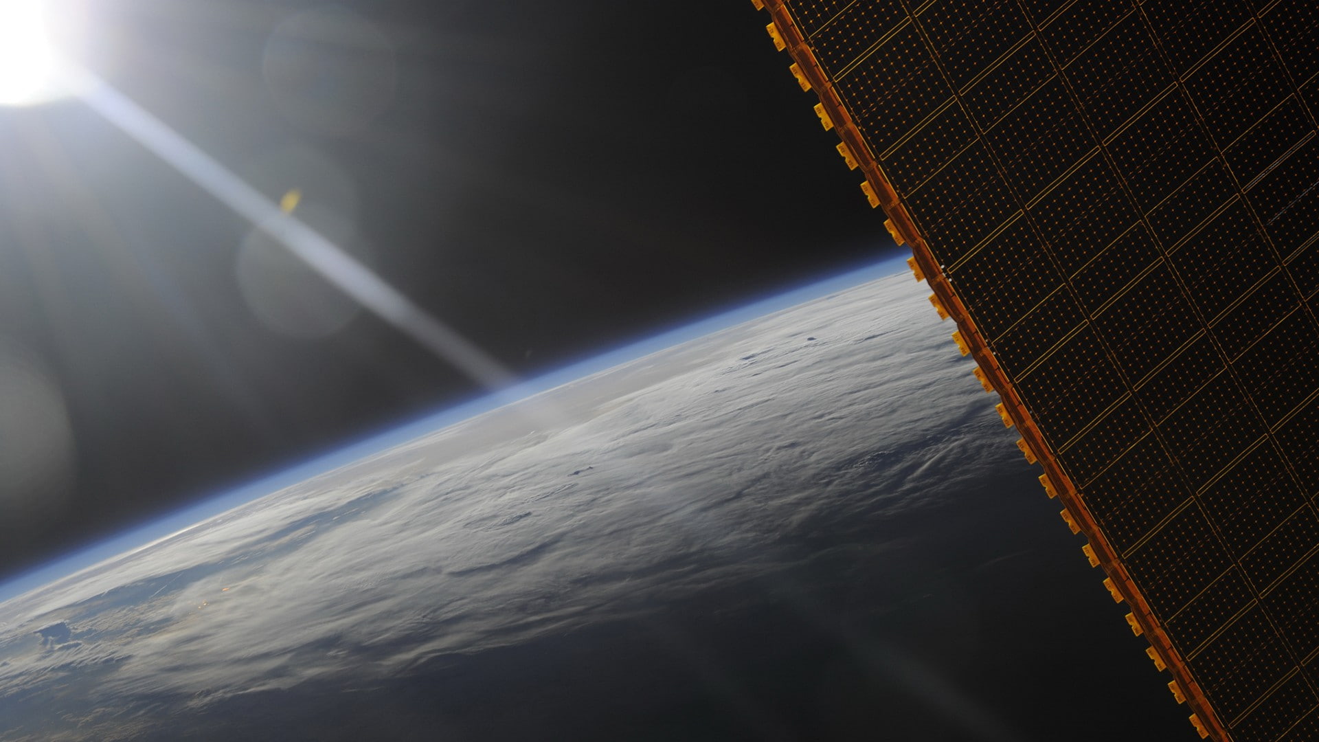 Roscosmos State Corporation, space, Earth, 1080P, International Space Station, Roscosmos, HD Wallpaper