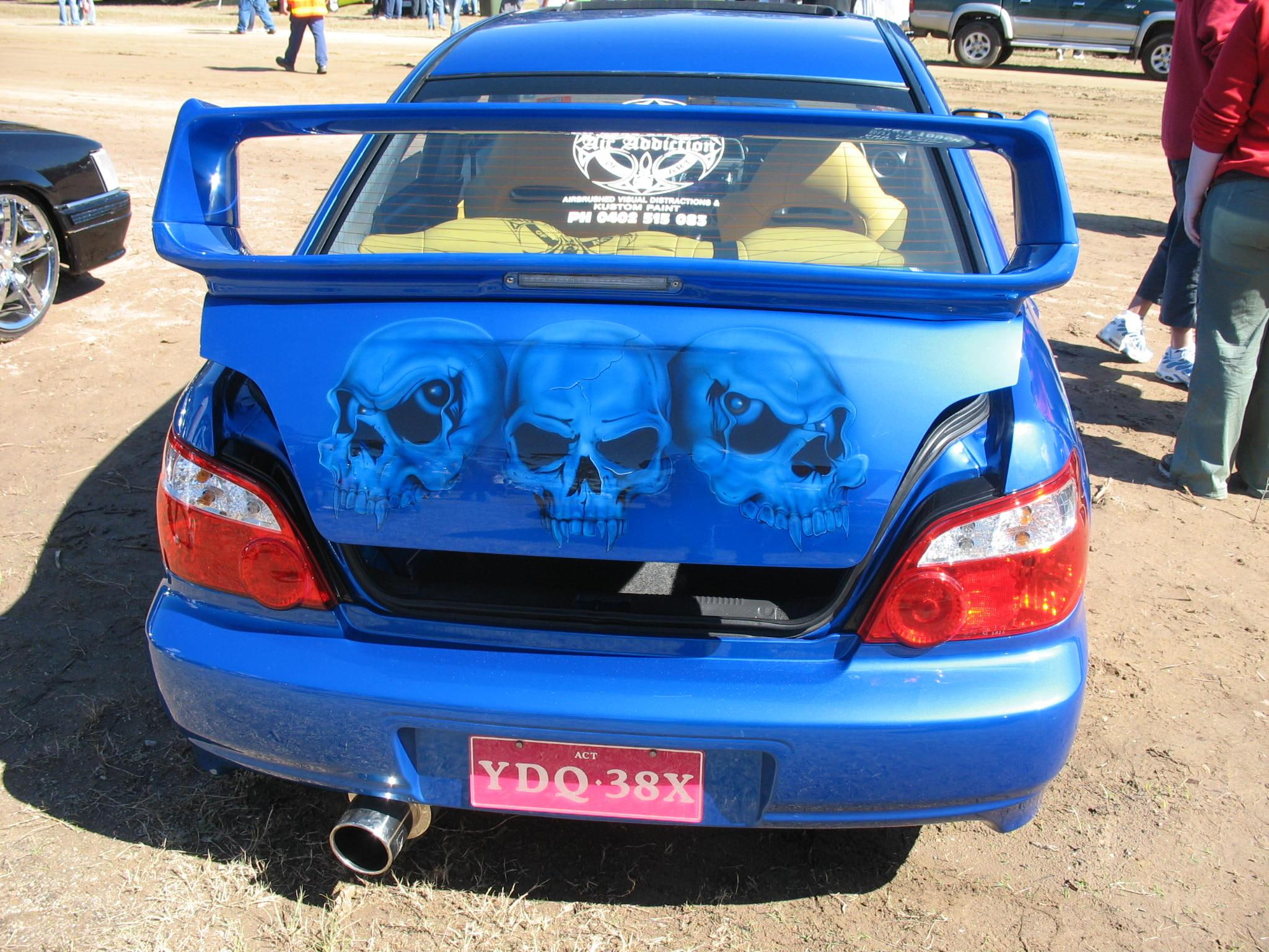 1080P, teens car, blue blaze, sculls, mean, cars, machine, HD Wallpaper
