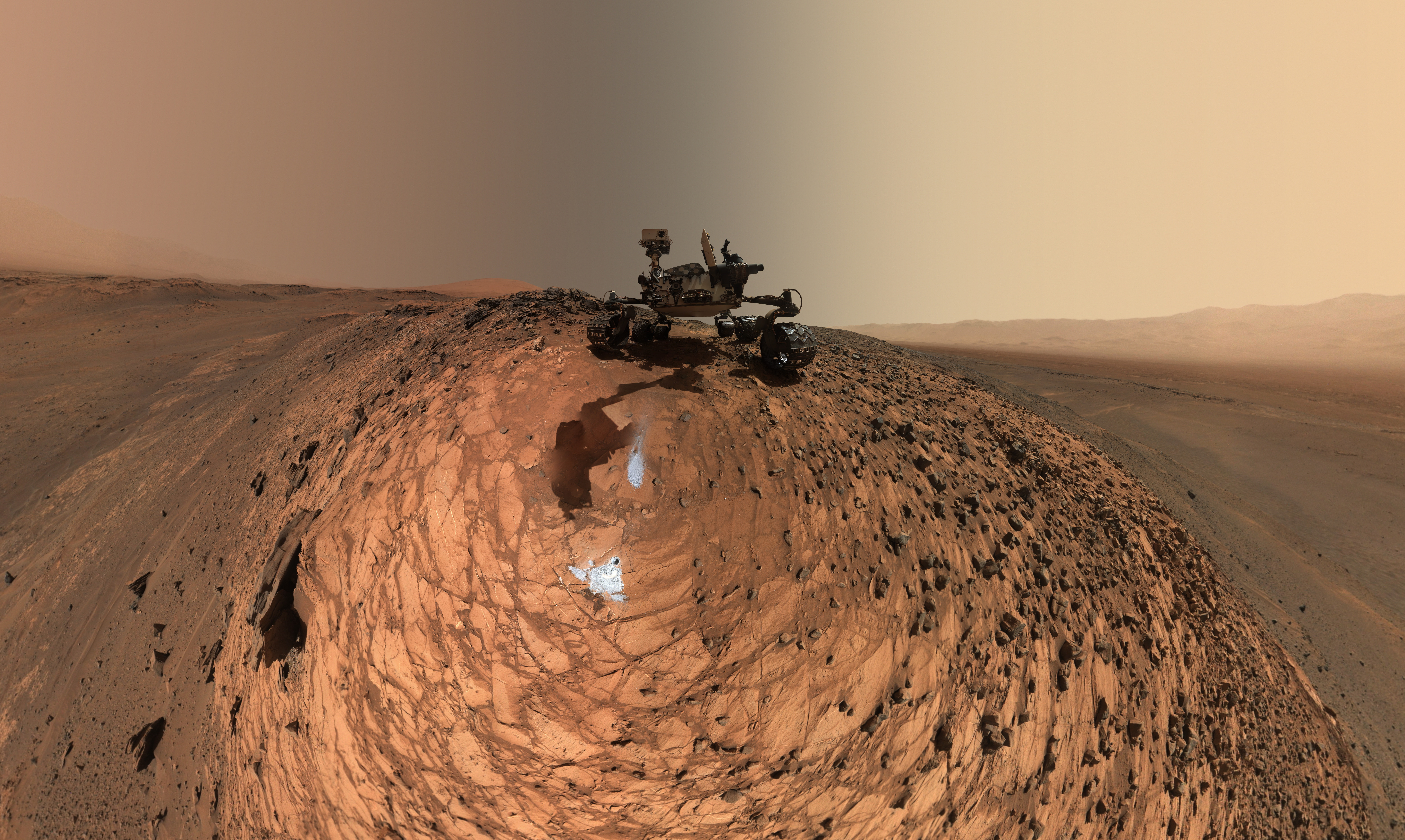 Mars, NASA, Mars science laboratory, the Rover, 8K, Curiosity, planet, HD Wallpaper