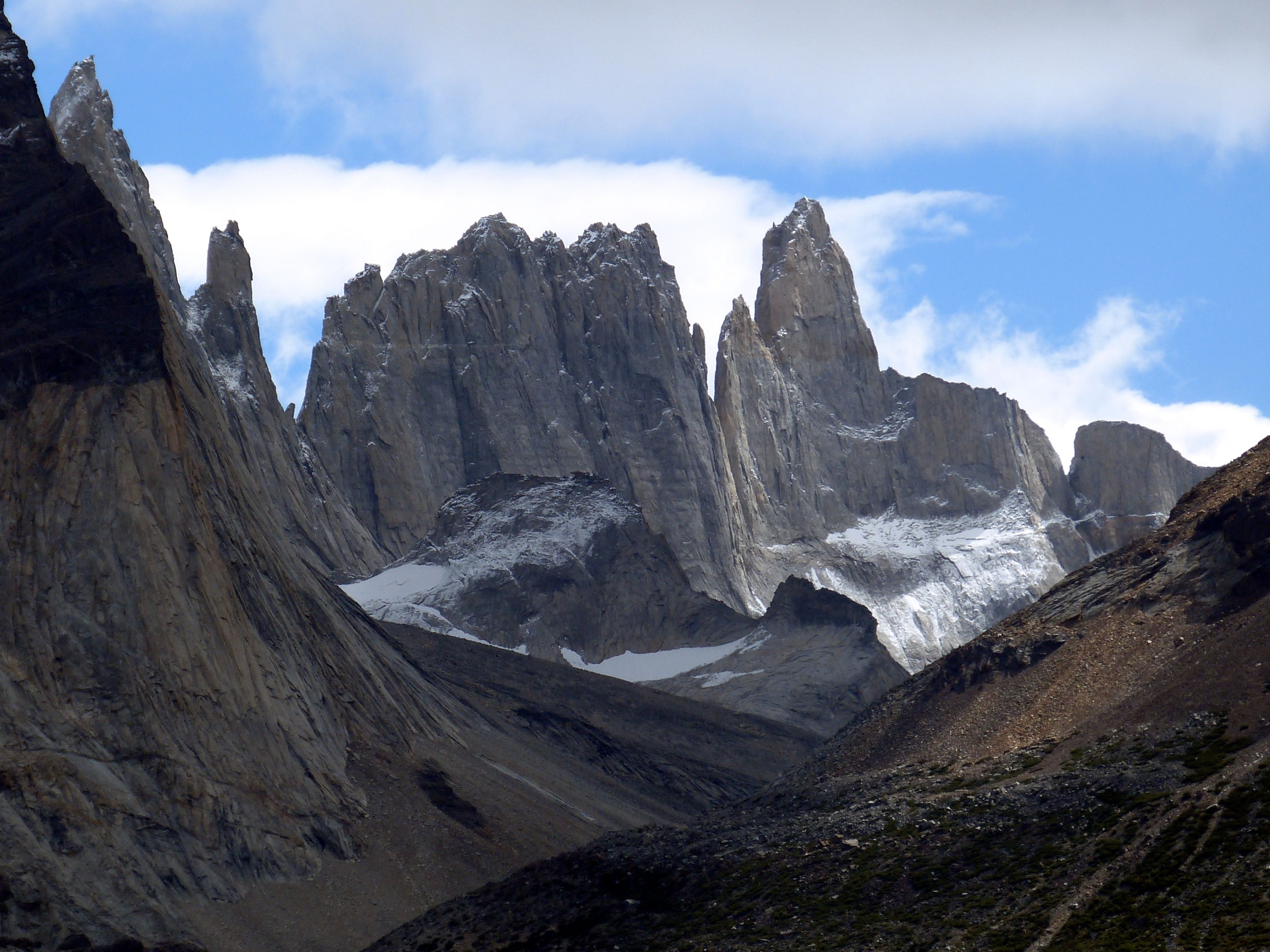 day, wilderness, ice, environment, beauty in nature, sky, chile, south america, tranquil scene, patagonia, nature, cloud - sky, unesco, mountain, non-urban scene, HD Wallpaper