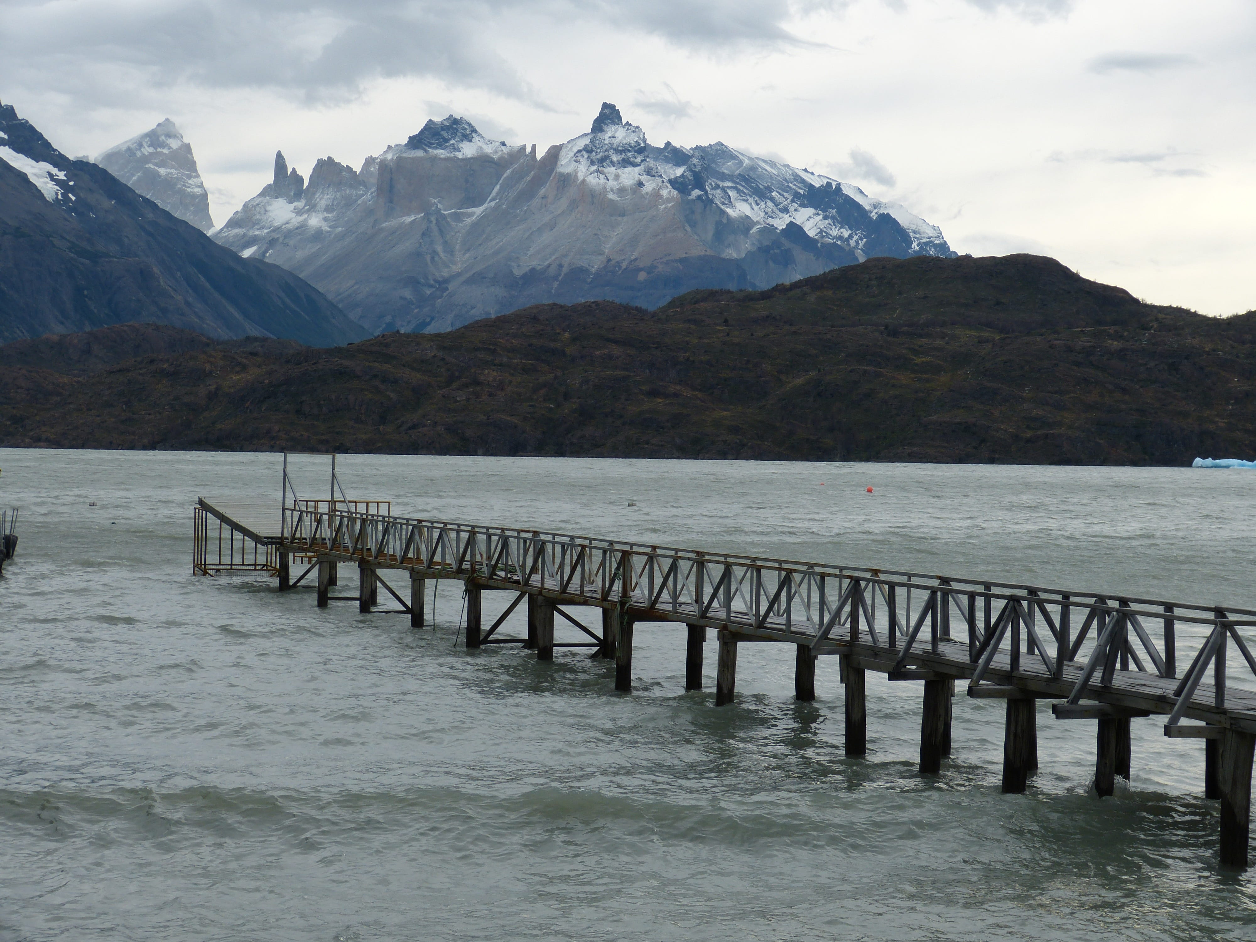water, scenics, forest, lake, waterfront, national park, idyllic, Landscape, 4K, cloud - sky, torres del paine, South America, beauty in nature, summit, HD Wallpaper