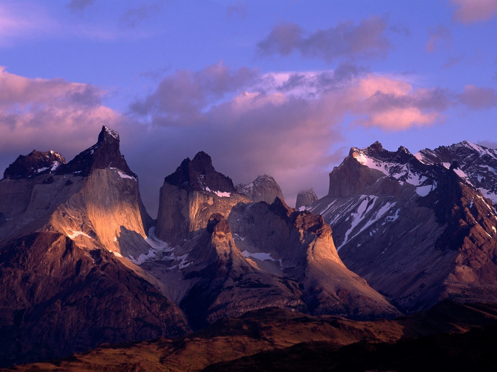 Mountains, snow, Andes, nature, no people, beauty in nature, sunset, environment, land, mountain peak, travel, scenics - nature, travel destinations, Height, HD Wallpaper