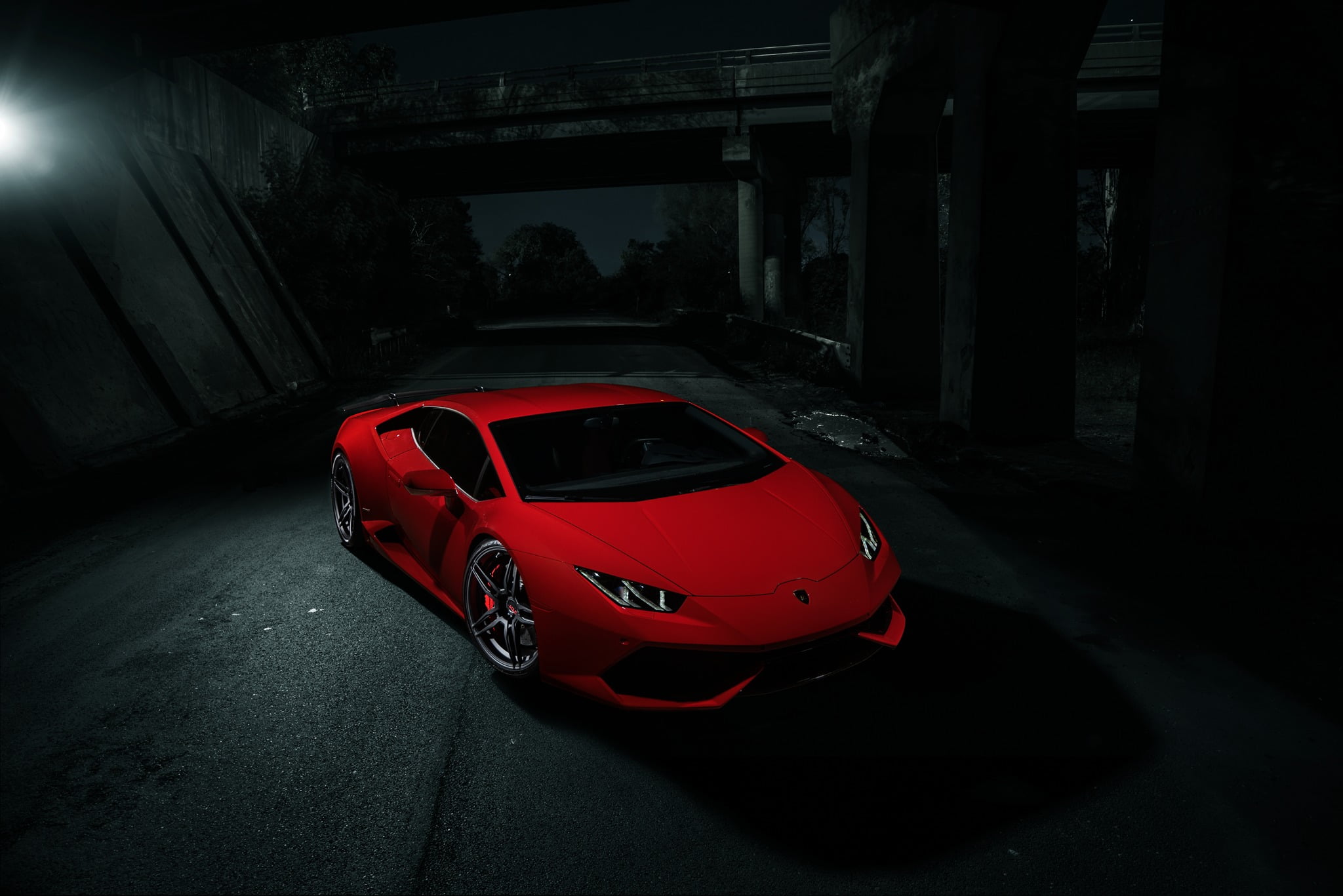 no people, Lamborghini, architecture, mode of transportation, garage, arch, high angle view, road, day, Color, city, LP610-4, Nigth, built structure, Front, HD Wallpaper