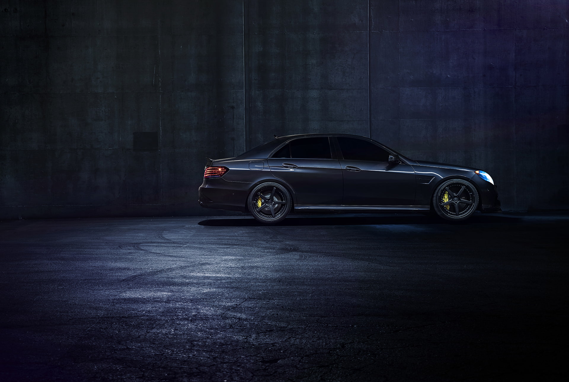 Sonic, Mercedes-Benz, E63, AMG S, Nigth, Dark, Side, California, 1080P, Ligth, Motorsport, HD Wallpaper