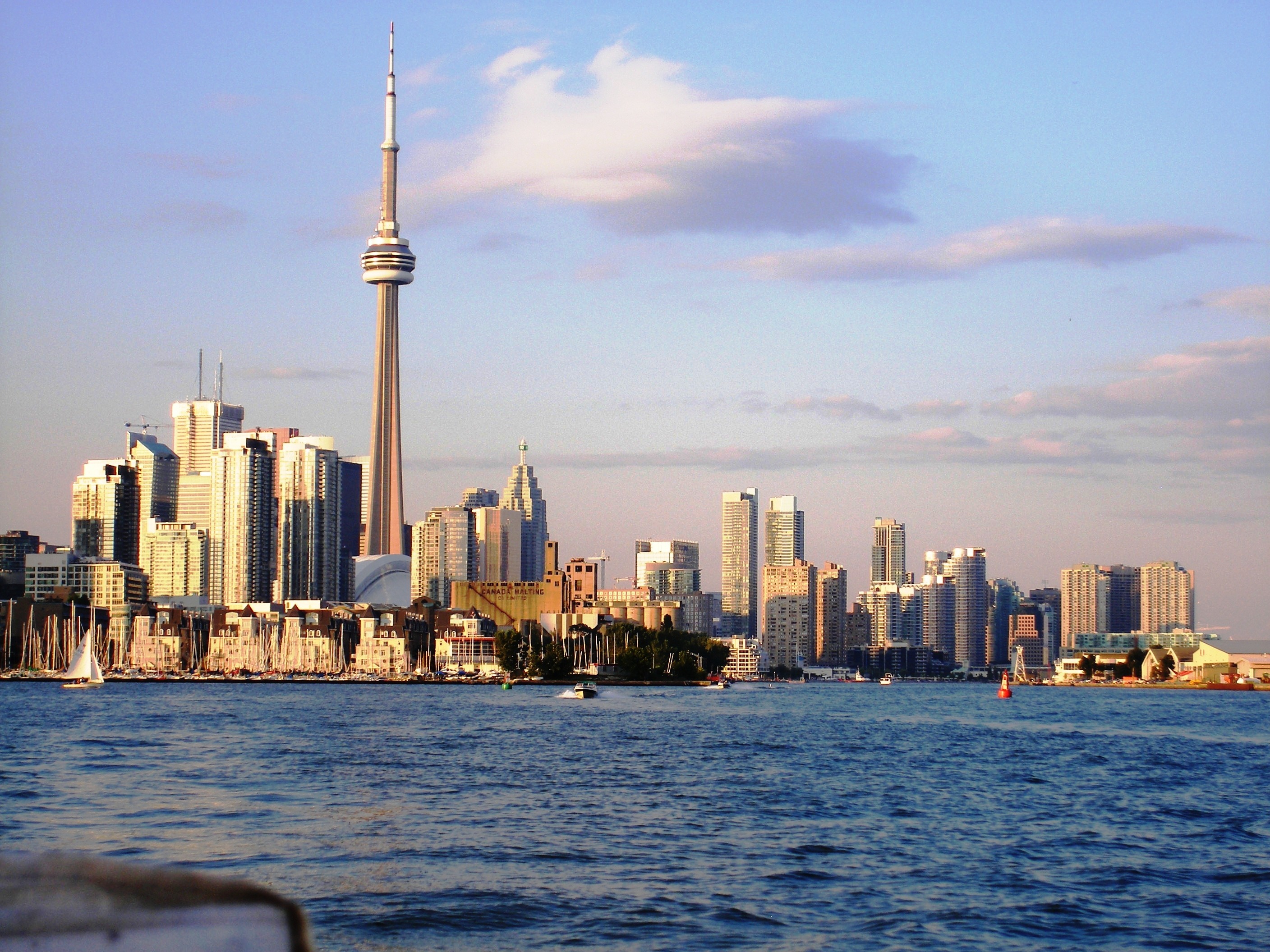 modern, financial district, downtown District, tourism, travel, panorama, urban, architecture, ontario, no people, office building exterior, outdoors, toronto, HD Wallpaper