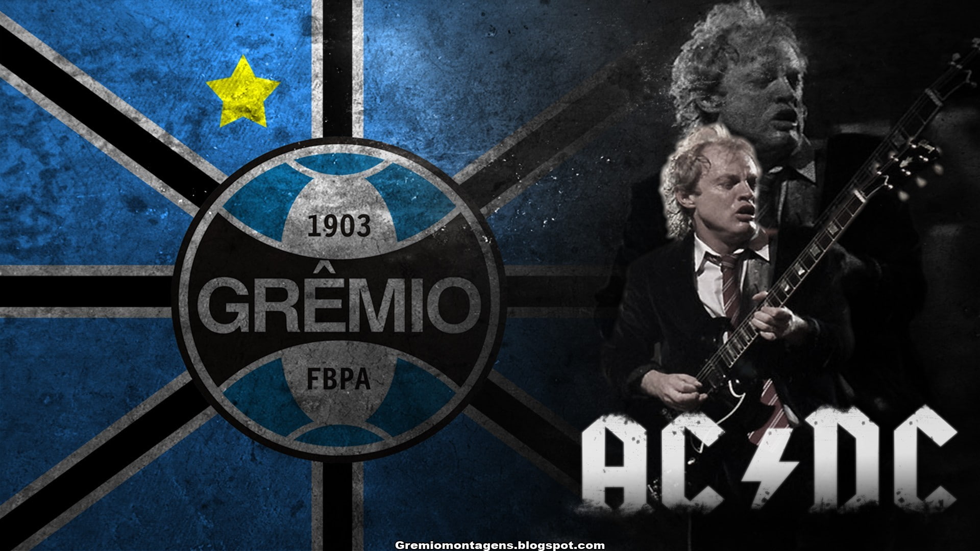 Gremio Porto Alegre, 1080P, AC DC, HD Wallpaper