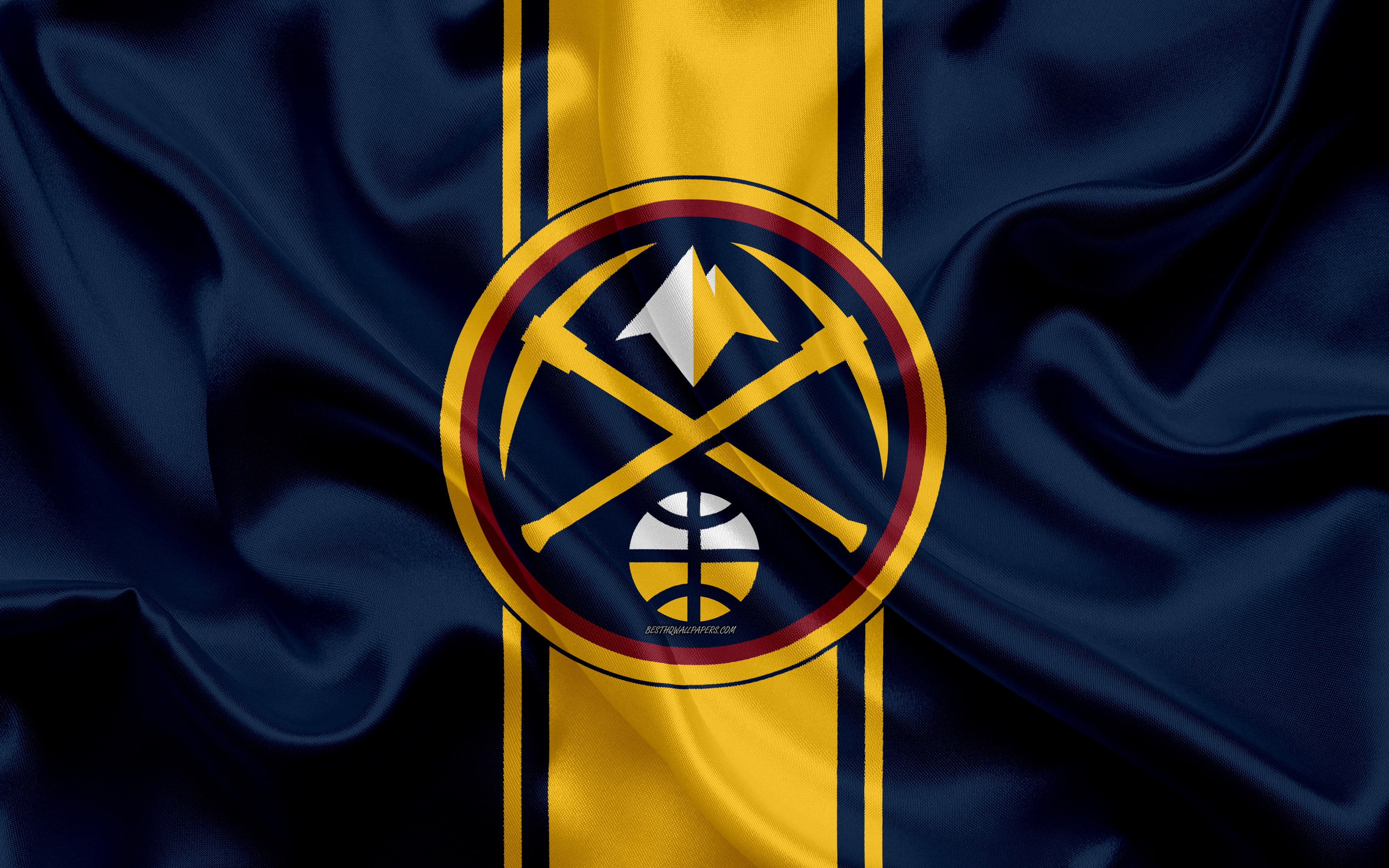 Basketball, Sports, 4K, Denver Nuggets, Logo, NBA, HD Wallpaper
