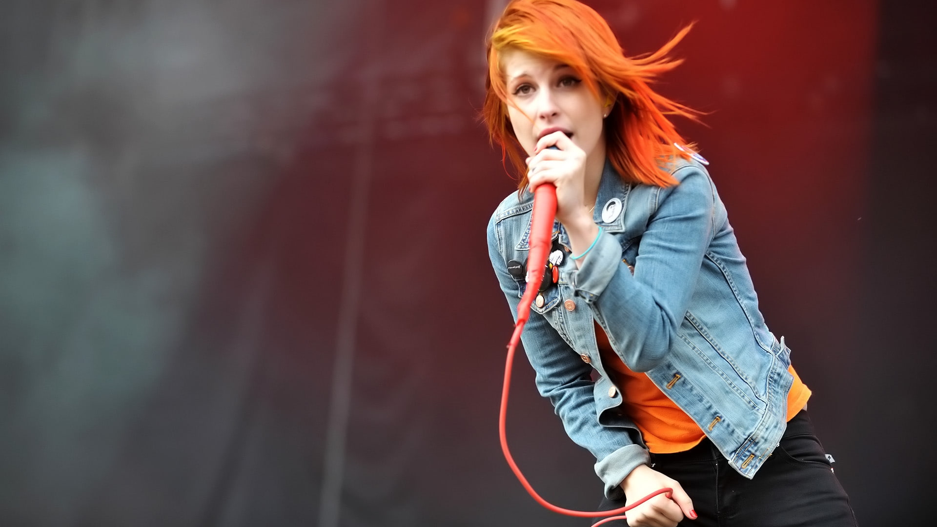paramore, williams, hd, art, singers, 1080P, hayley, celebrity, music, x, entertainment, Hayley Williams, redheads, women, HD Wallpaper