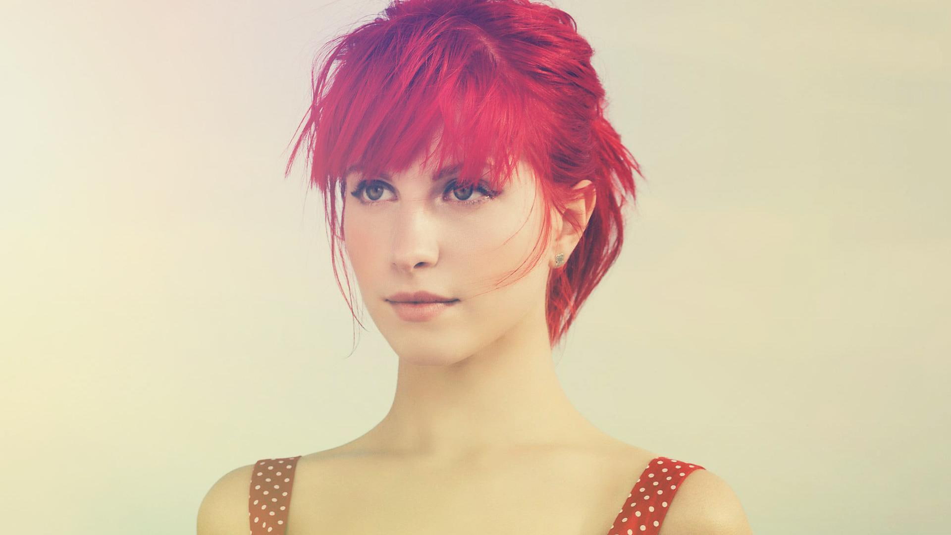 singer, 1080P, girl, hayley williams, redhead, williams, hayley, HD Wallpaper