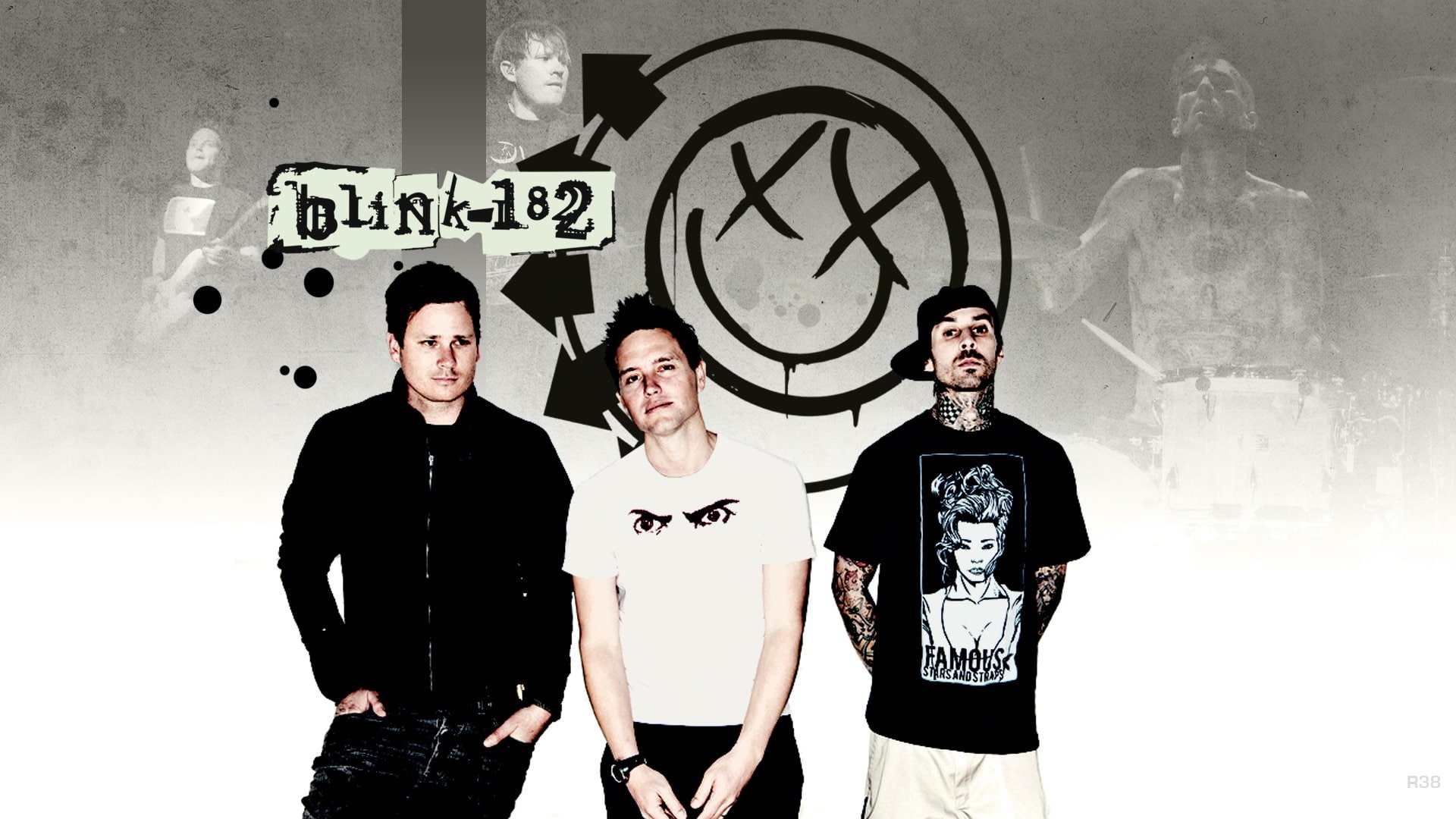 rock, hard, alternative, blink, 1080P, punk, pop, 182, HD Wallpaper