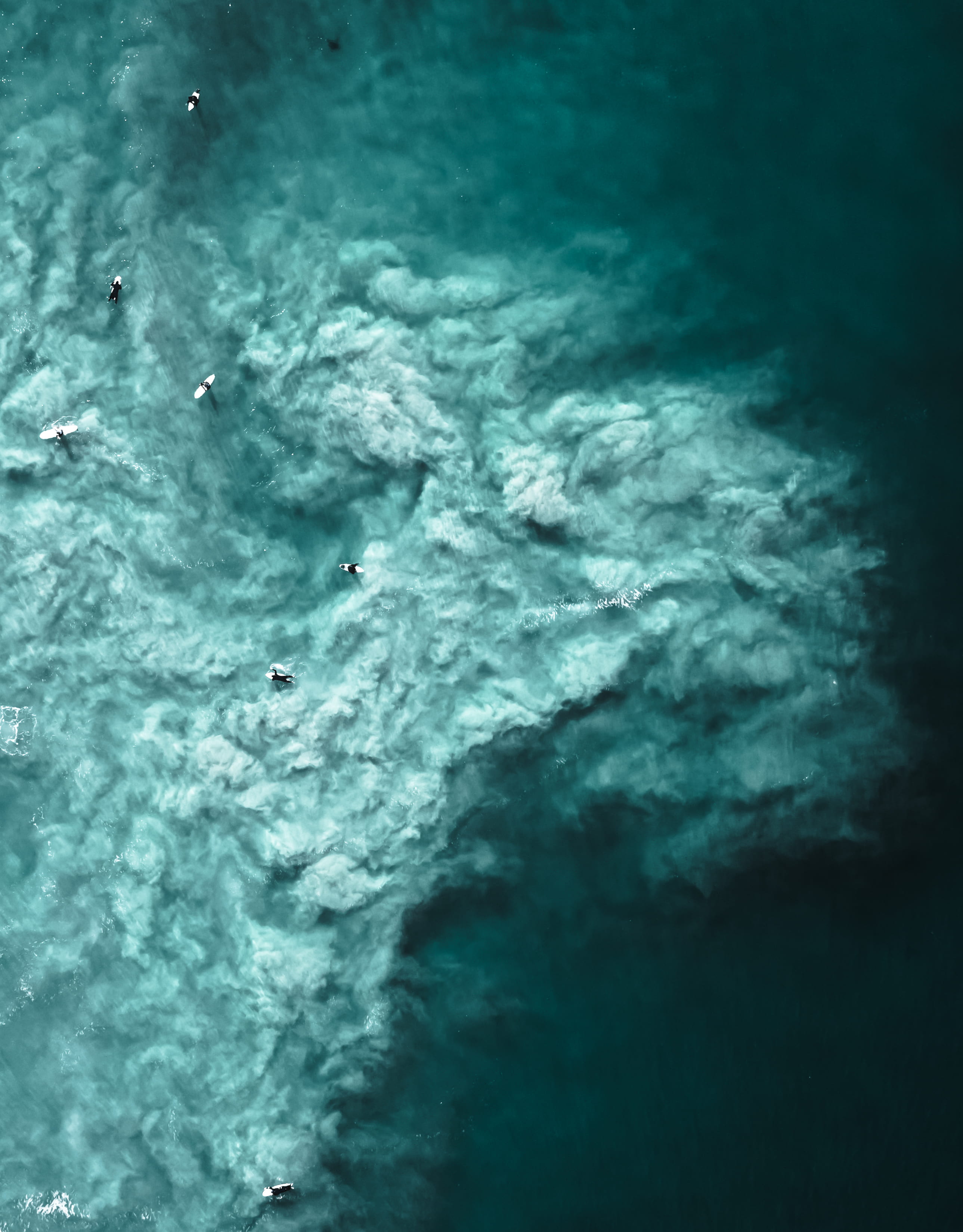 idyllic, surfboard, wafe, motion, aerial, stone, undertow, no people, australium, finding, sky, surfer, beauty in nature, backgrounds, 2K, gopro, outdoors, Phone HD Wallpaper