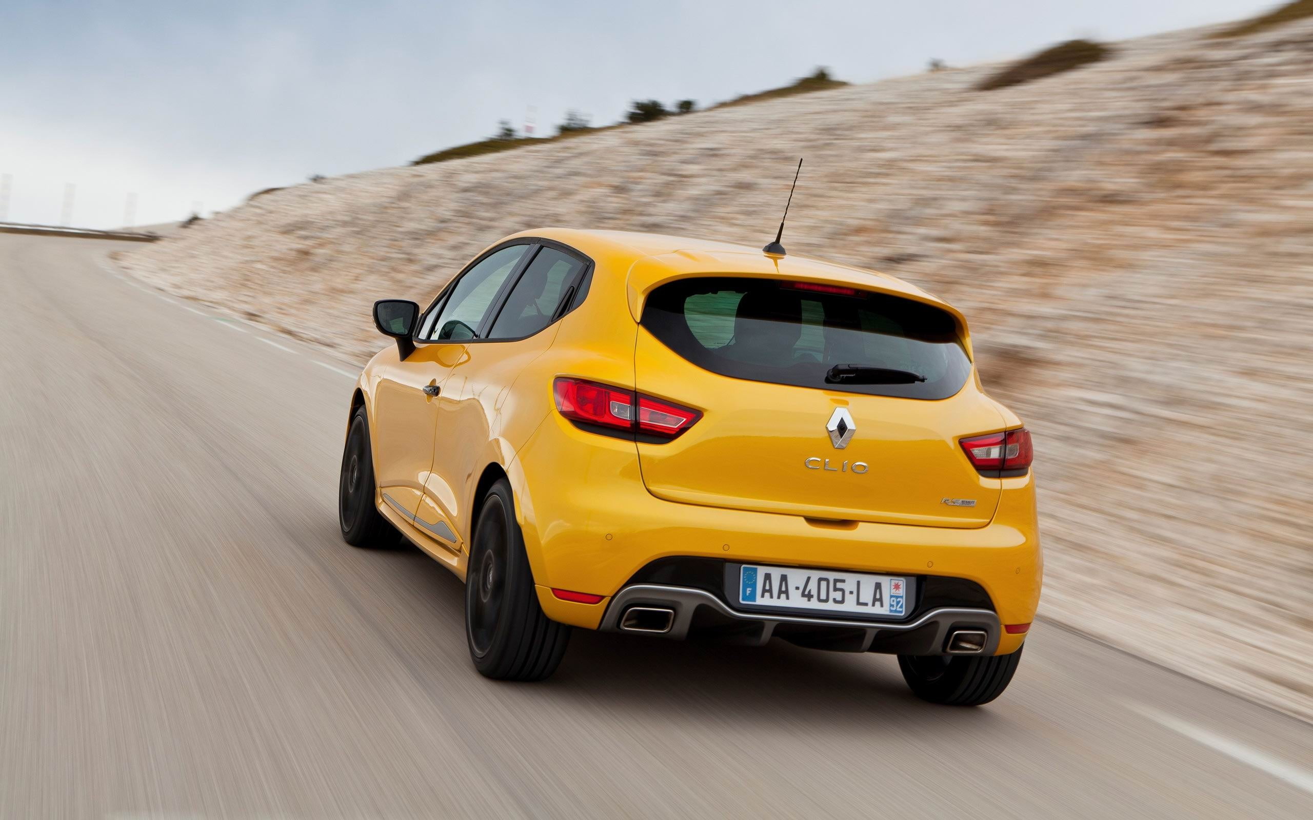 on the move, city, street, auto, transportation, yellow taxi, no people, road trip, wheel, edc, yellow, motion, 2K, day, hatchback, car, rs, clio, mode of transportation, HD Wallpaper