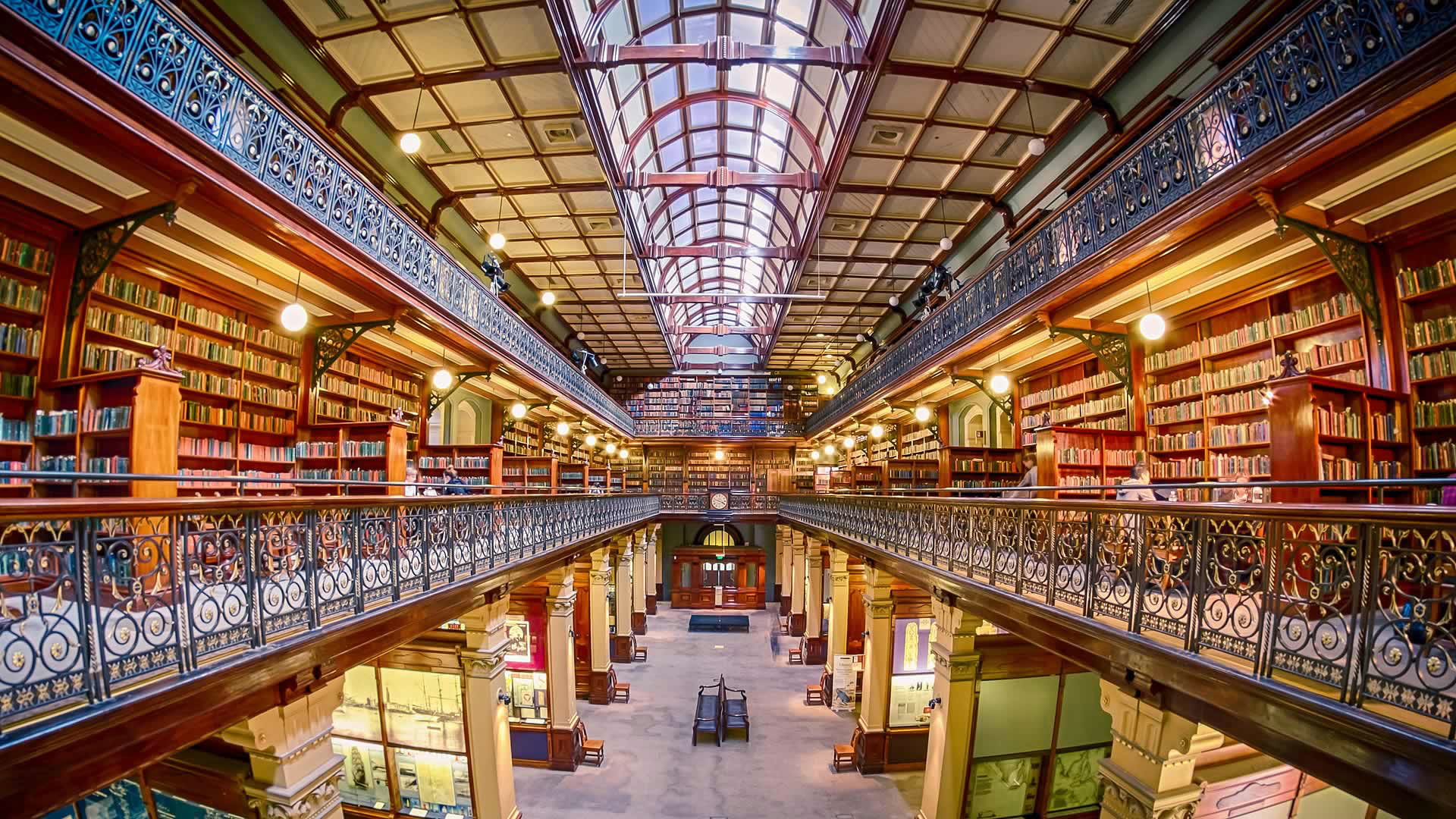 State library of South Australia, Mortlock Wing, Adelaide, 1080P, HD Wallpaper