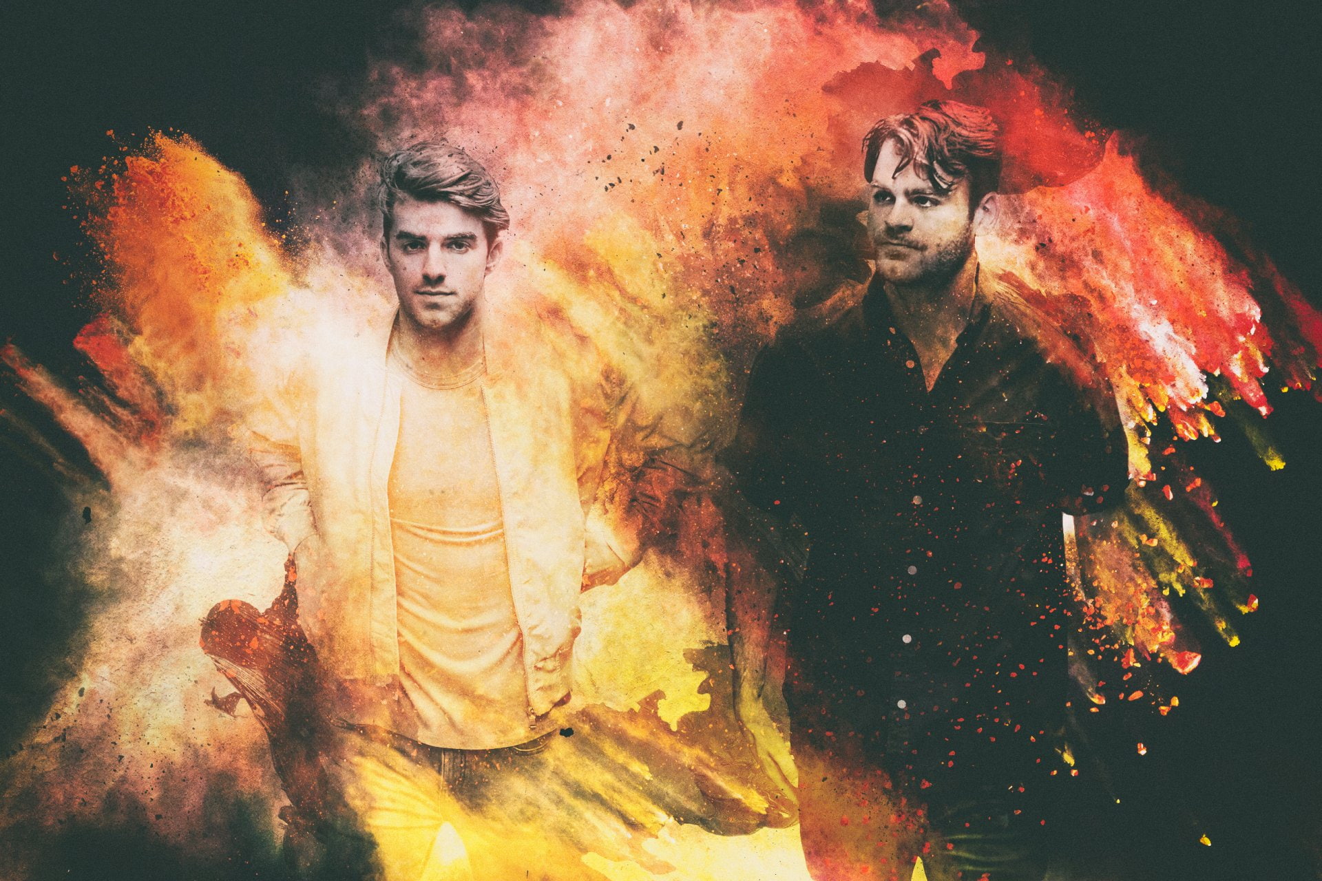 The Chainsmokers, 1080P, Music, HD Wallpaper