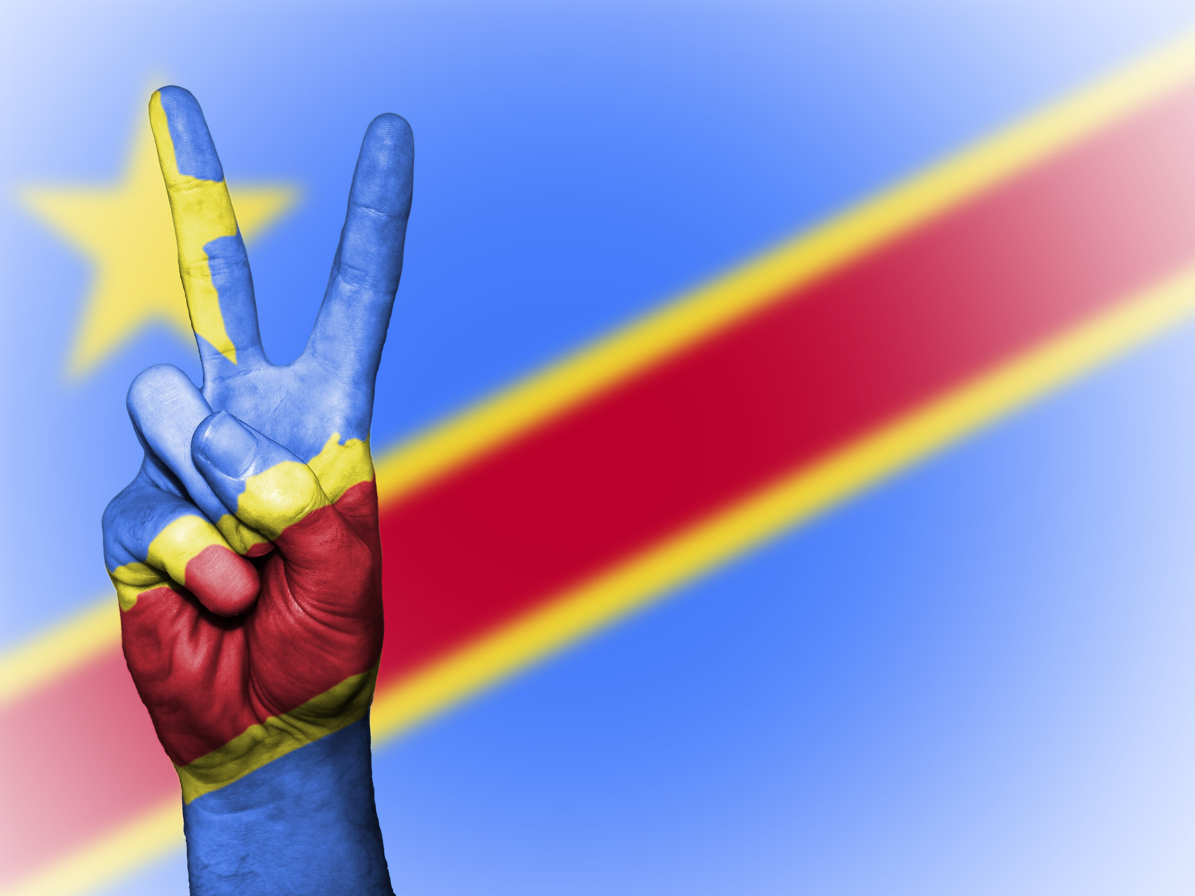 occupation, peace, one person, state, indoors, human body part, nation, people, spectrum, ensign, congo, banner, studio shot, colored background, multi colored, HD Wallpaper