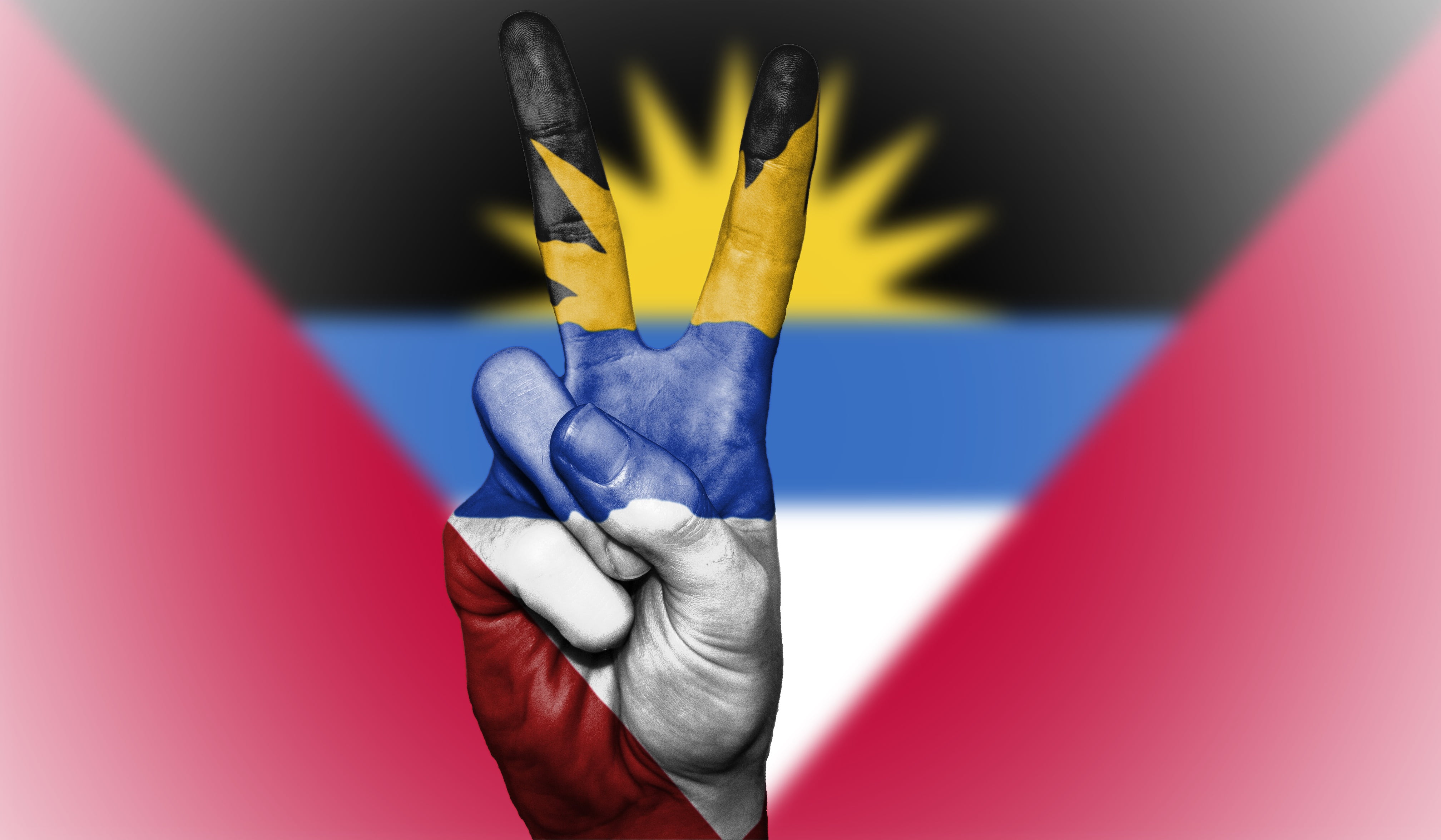 people, graphic, flag, art and craft, national, vibrant color, protection, human hand, travel, antigua, tourism, yellow, antigua and barbuda, barbuda, banner, HD Wallpaper