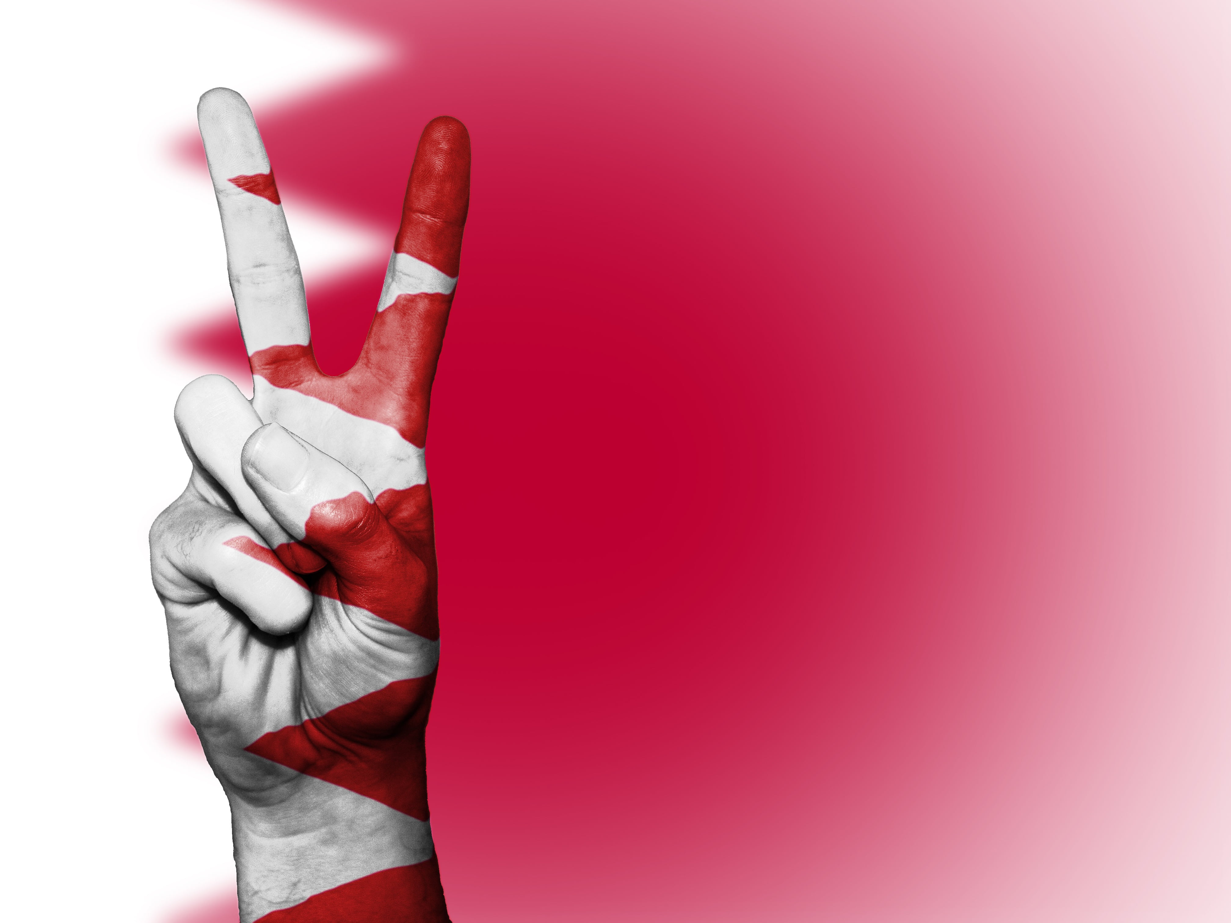 adults only, human hand, indoors, hand, adult, aggression, country, ensign, state, colored background, unrecognizable person, bahrain, symbol, tourism, HD Wallpaper