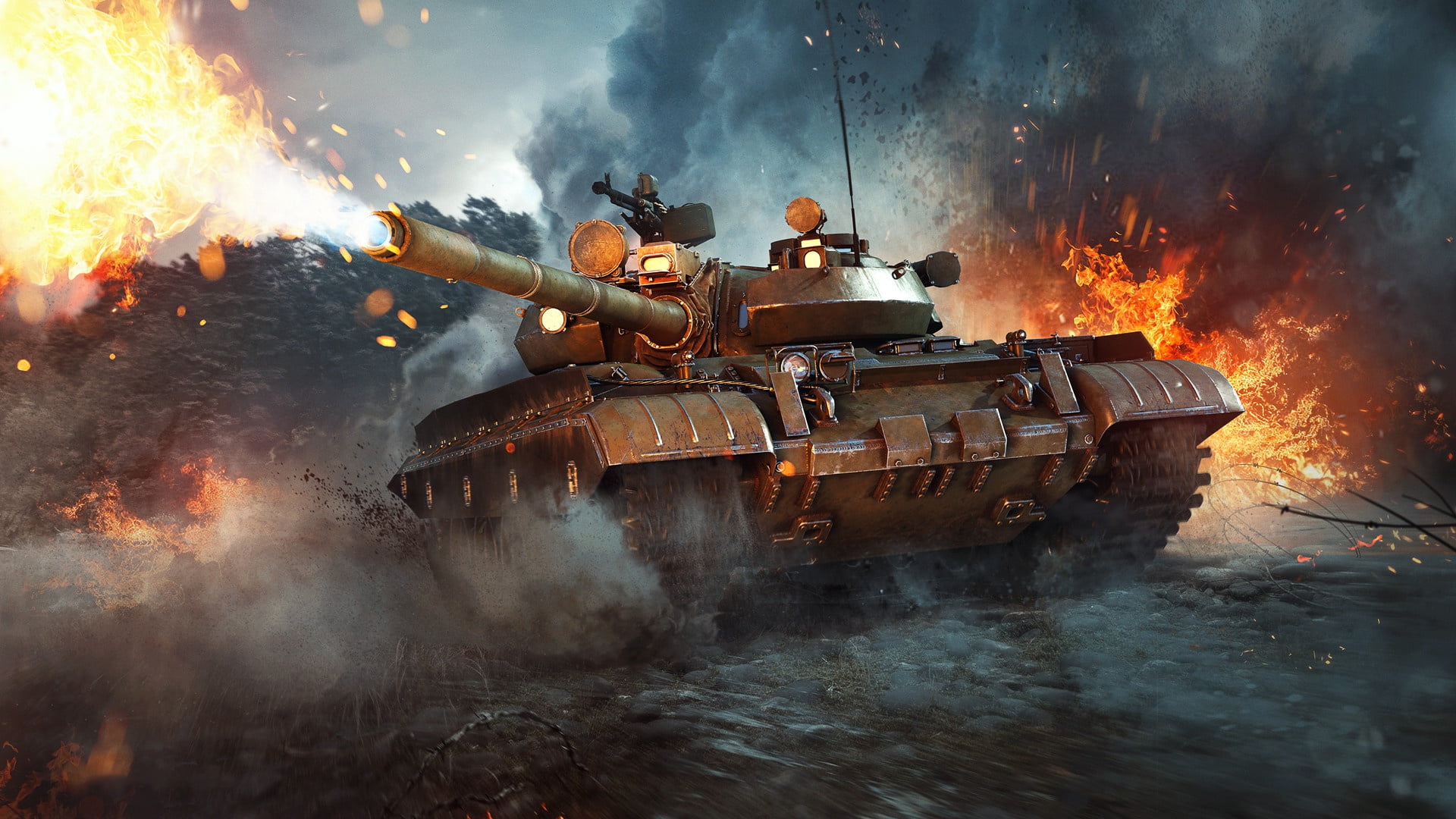 Video Game, War Thunder, 1080P, Tank, T-54, HD Wallpaper
