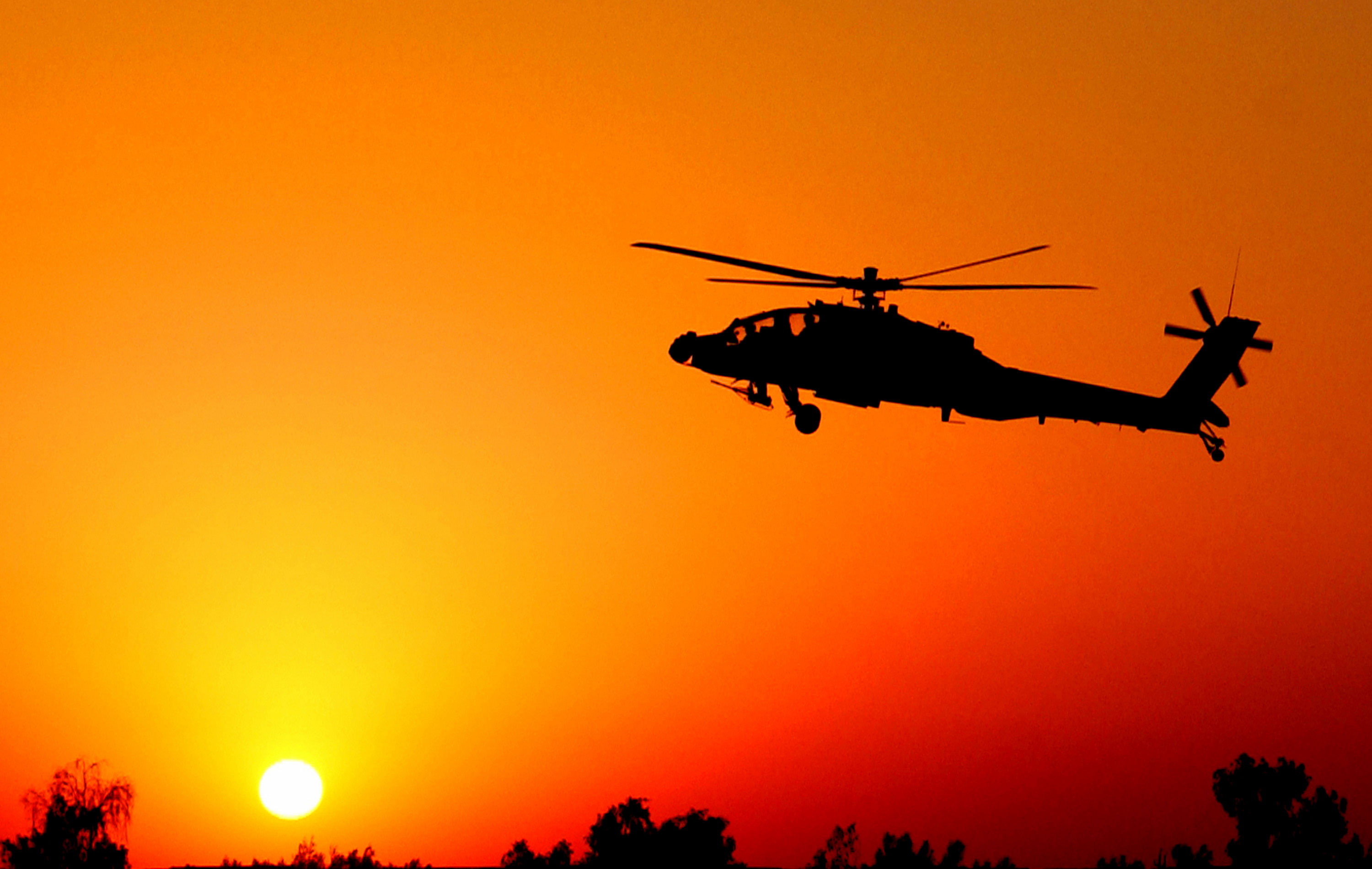 2K, Boeing AH-64 Apache, Helicopter, Military Helicopters, HD Wallpaper