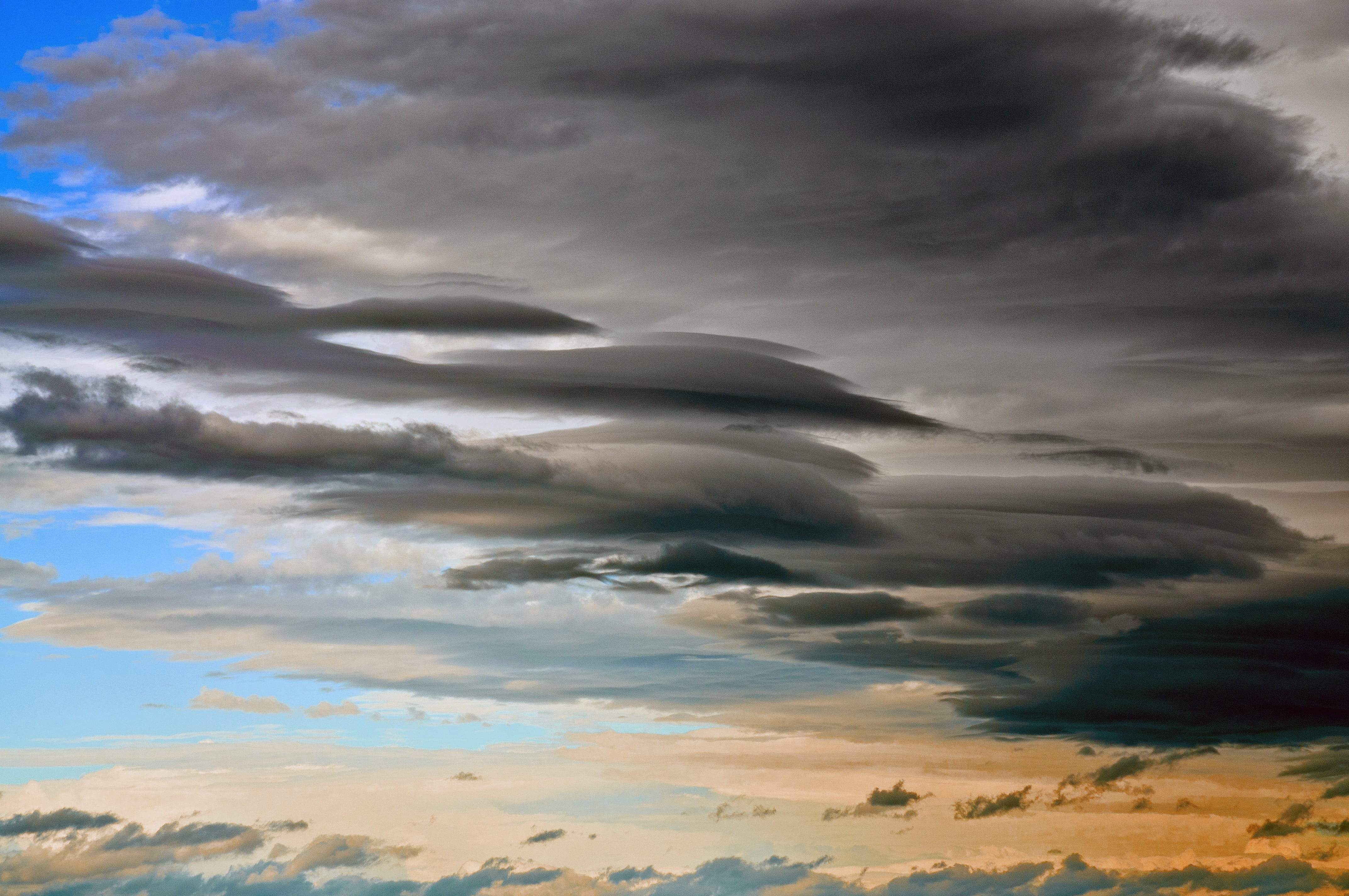 mystical, storm, scenics - nature, lighting, abstract, black, beauty in nature, wind, sun, meteorology, ominous, dark, mood, force of nature, cloud - sky, HD Wallpaper