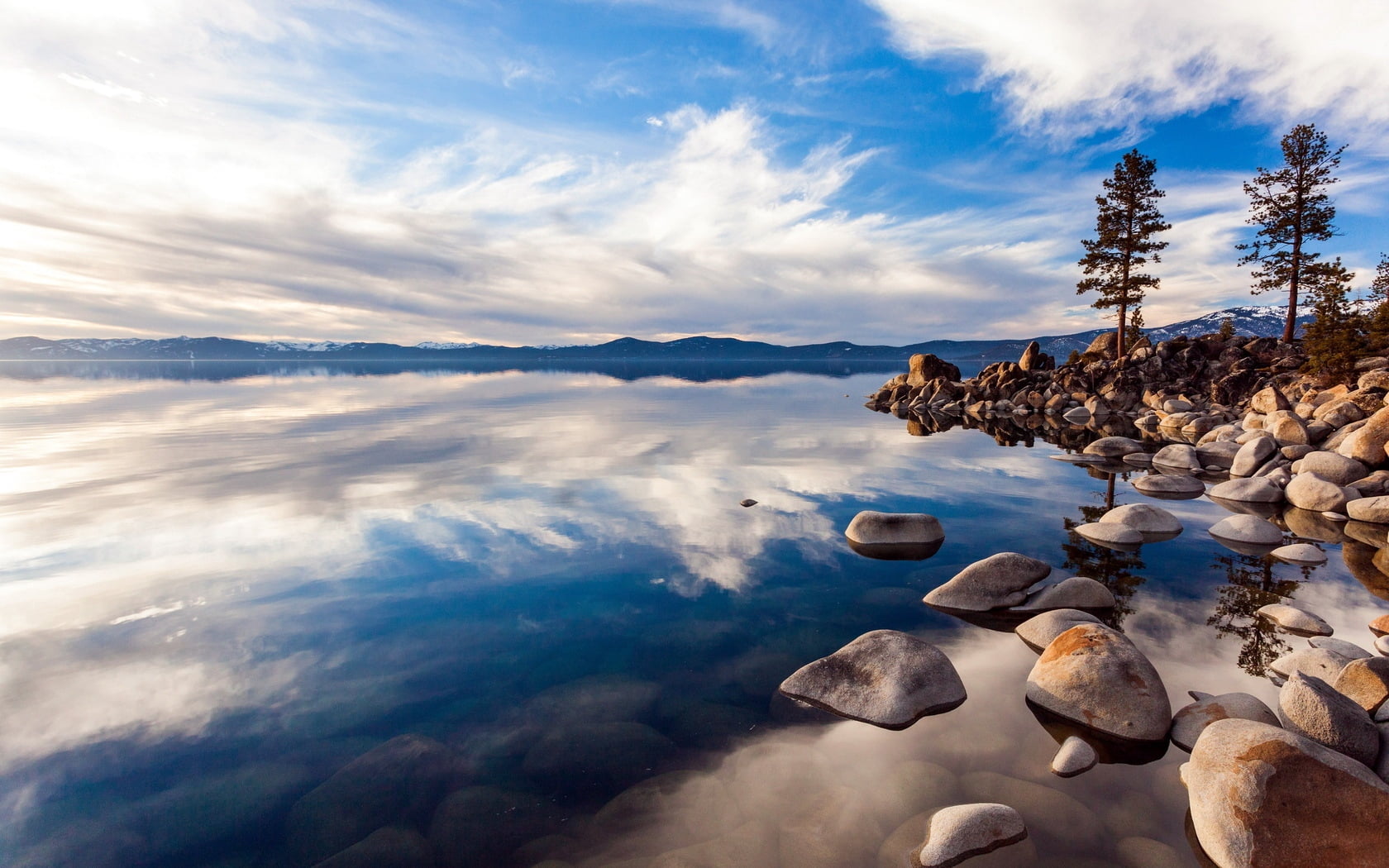 nature, water, travel, sunset, scenics - nature, rock, morning, no People, river, blue, sunlight, sun, transparent, leafed, 720P, reflection, rock - Object, HD Wallpaper