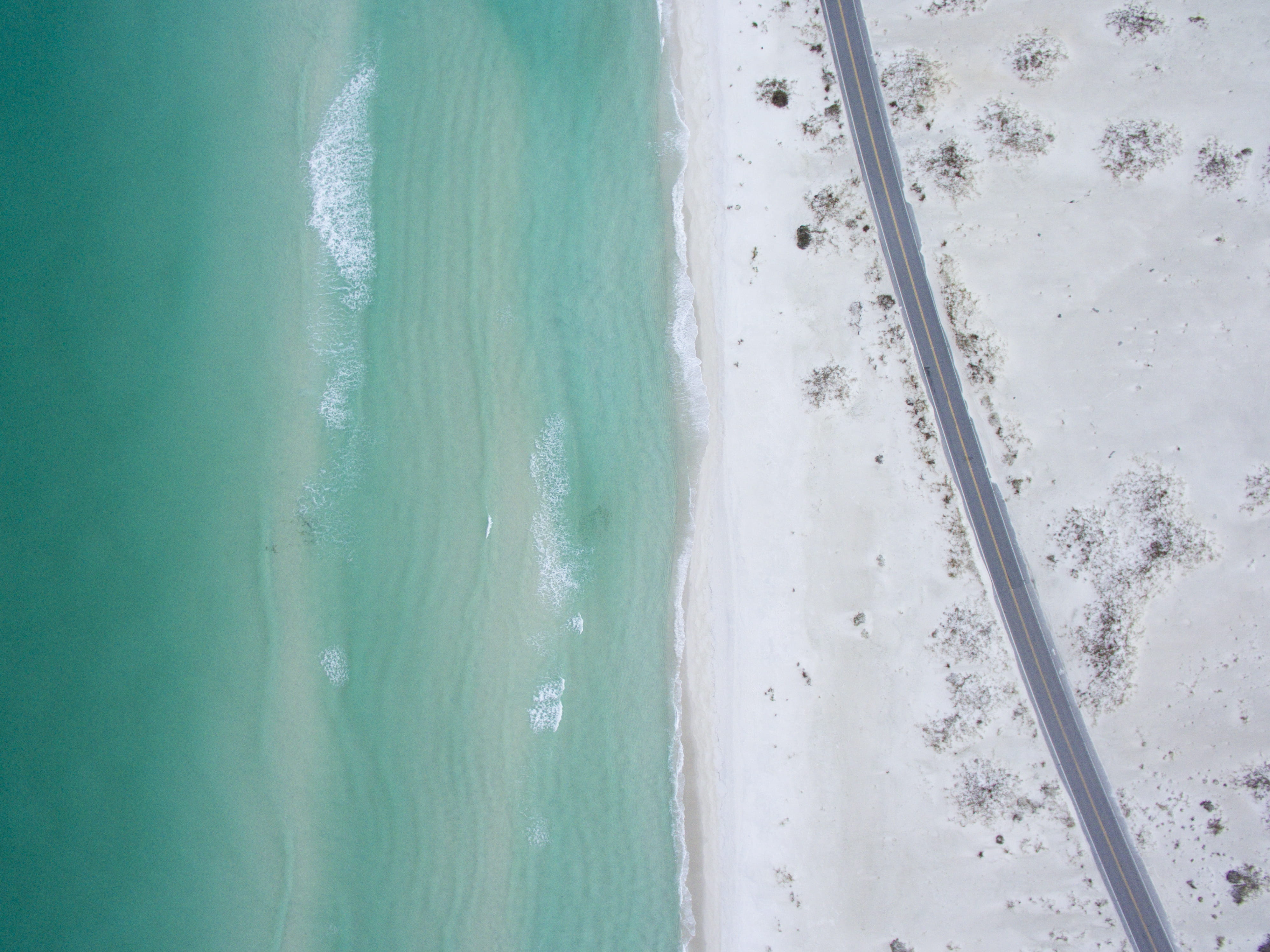 outdoors, land, high angle view, transportation, day, aerial view, birdseye, motion, sport, 4K, white color, sea, scenics - nature, water, beauty in nature, HD Wallpaper