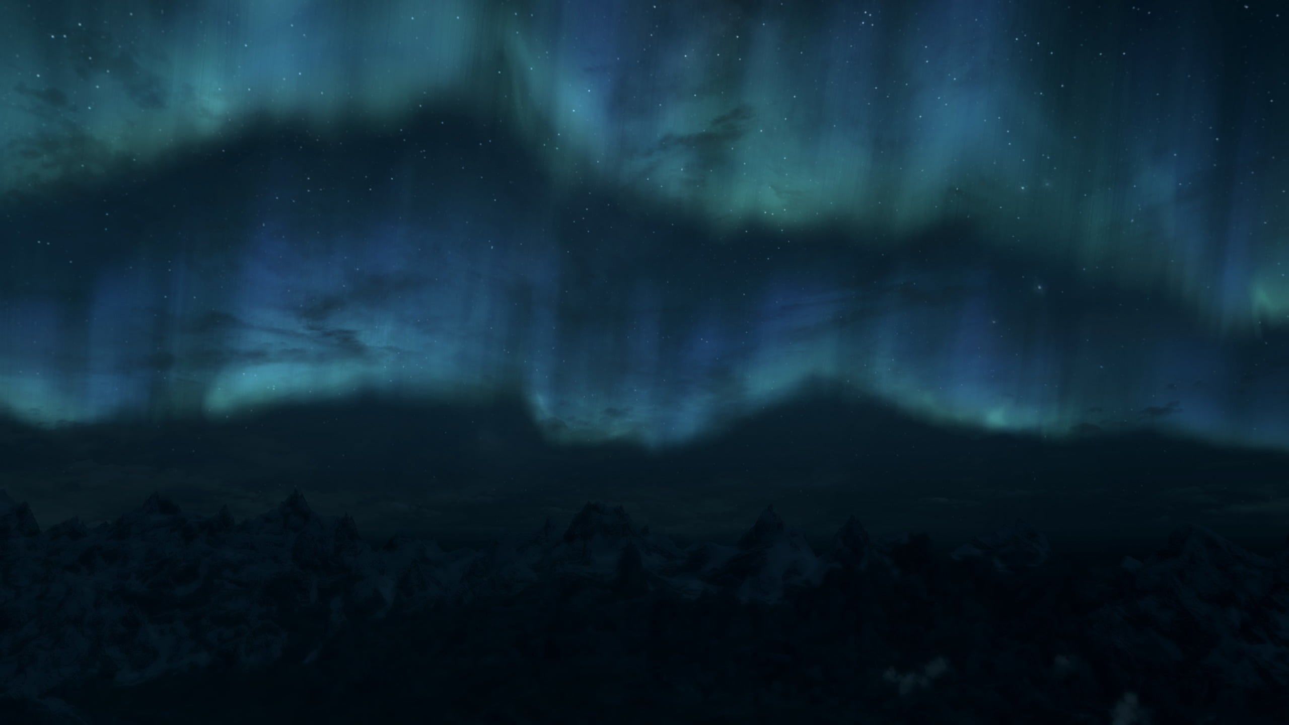 video games, atmospheric mood, scenics - nature, environment, cloud - sky, nature, sky, night, aurorae, aurora, dramatic sky, borealis, mystery, clouds, HD Wallpaper