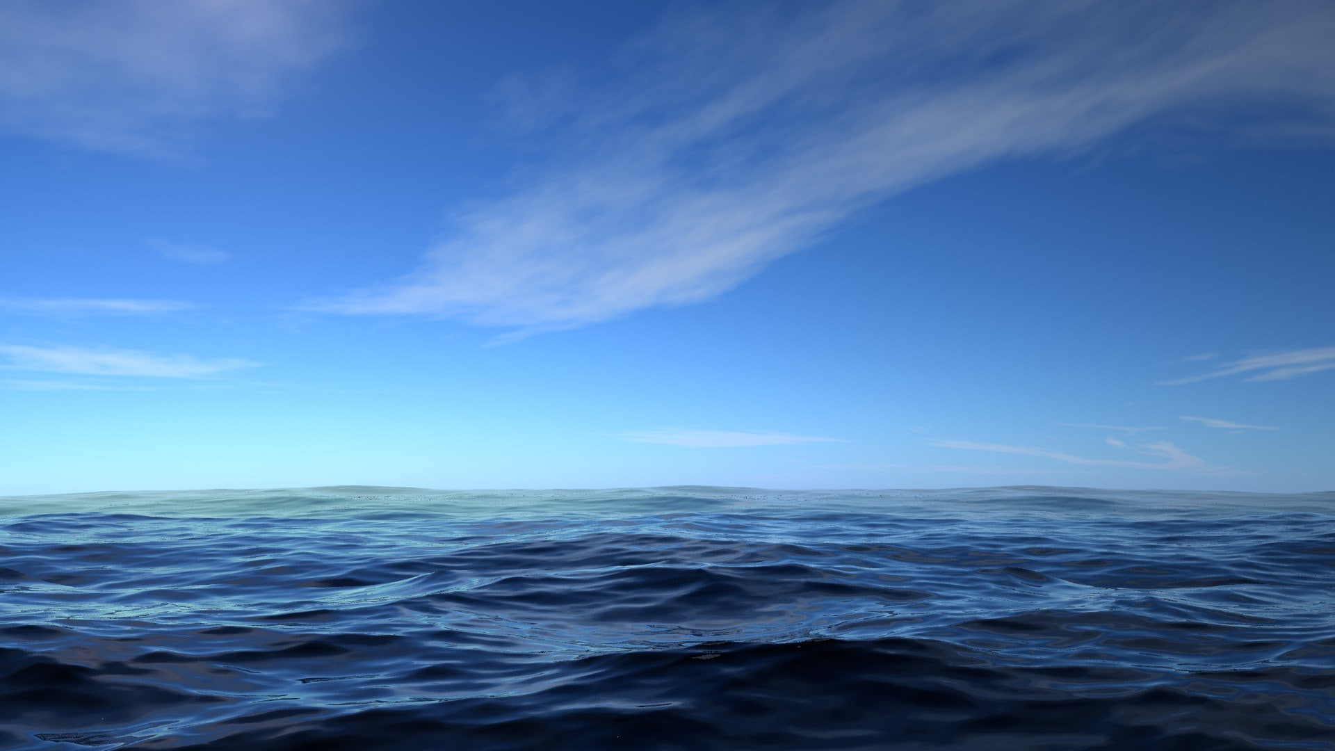 water, idyllic, beauty in nature, waterfront, nature, outdoors, sea, cloud - sky, remote, no people, seascape, scenics - nature, horizon, 1080P, ocean  desktop backgrounds, HD Wallpaper