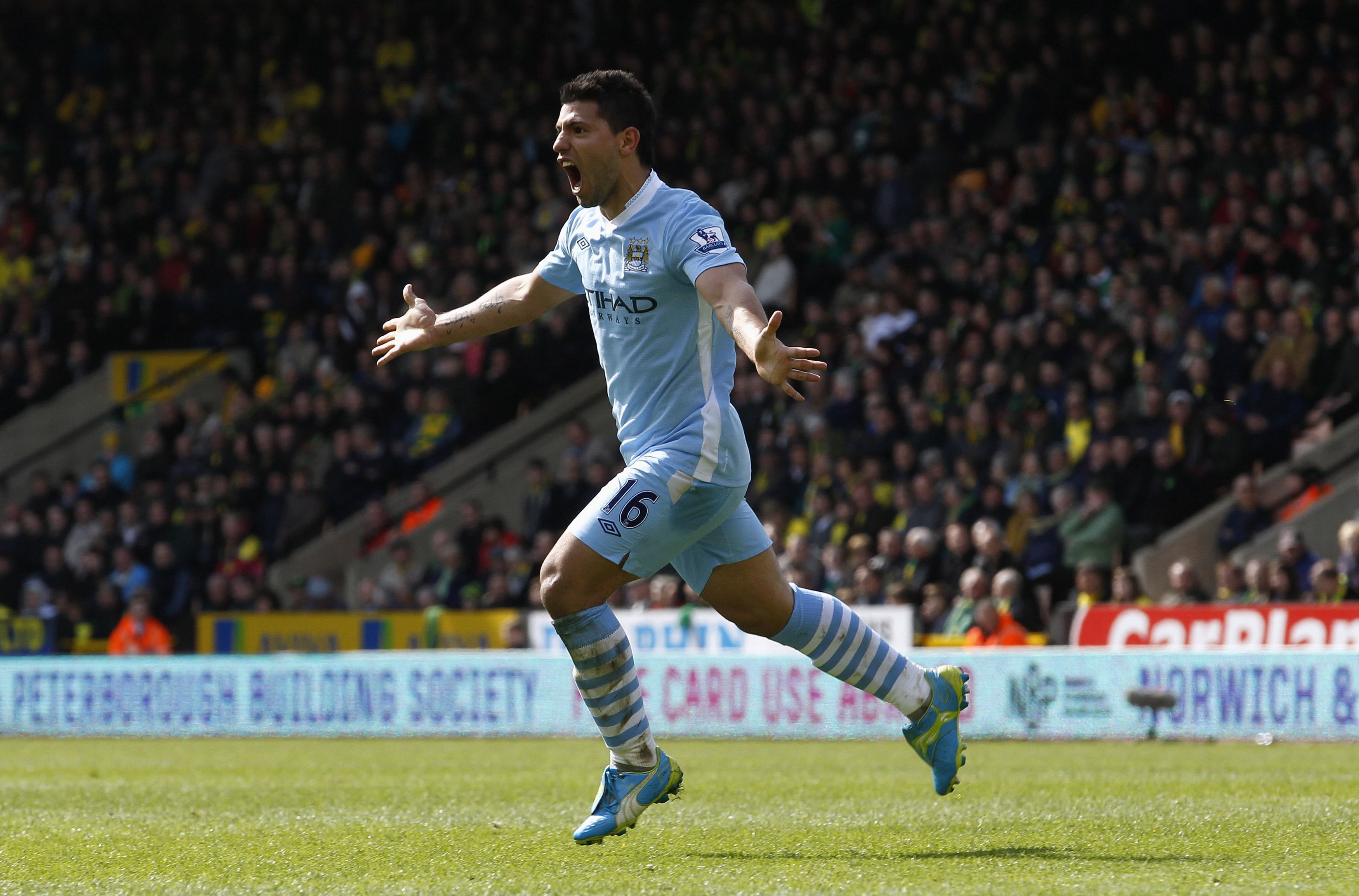cool football, soccer, football, Sergio Aguero photos, 2K, kun aguero 2012, HD Wallpaper