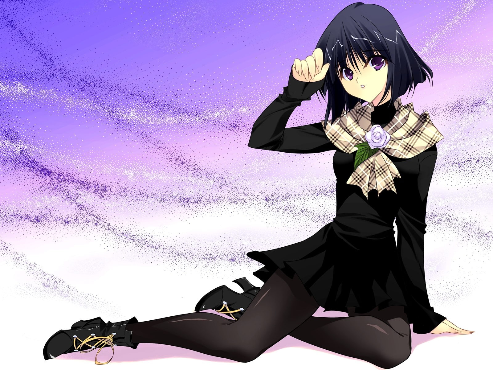 Brunette, women, Bishoujo senshi sailor moon, Sailor saturn, casual clothing, Girl, adult, three quarter length, Dress, shoe, nature, hat, lifestyles, digital composite, HD Wallpaper