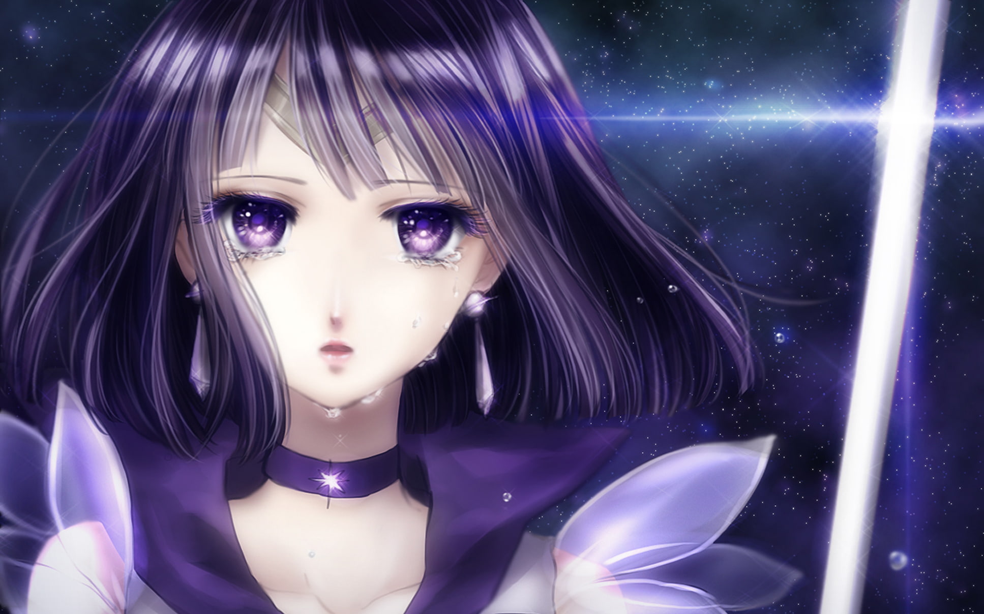 girl, hotaru, sailor, tomoe, saturn, 1080P, HD Wallpaper